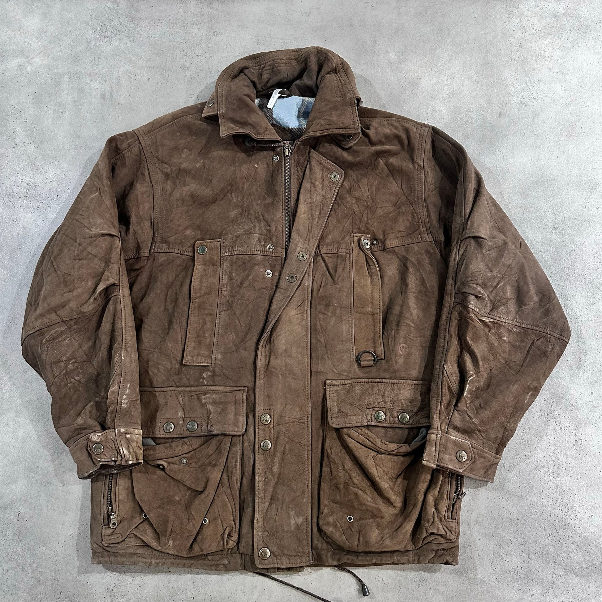 Vintage 70s-90s Mid-Length Leather Jackets