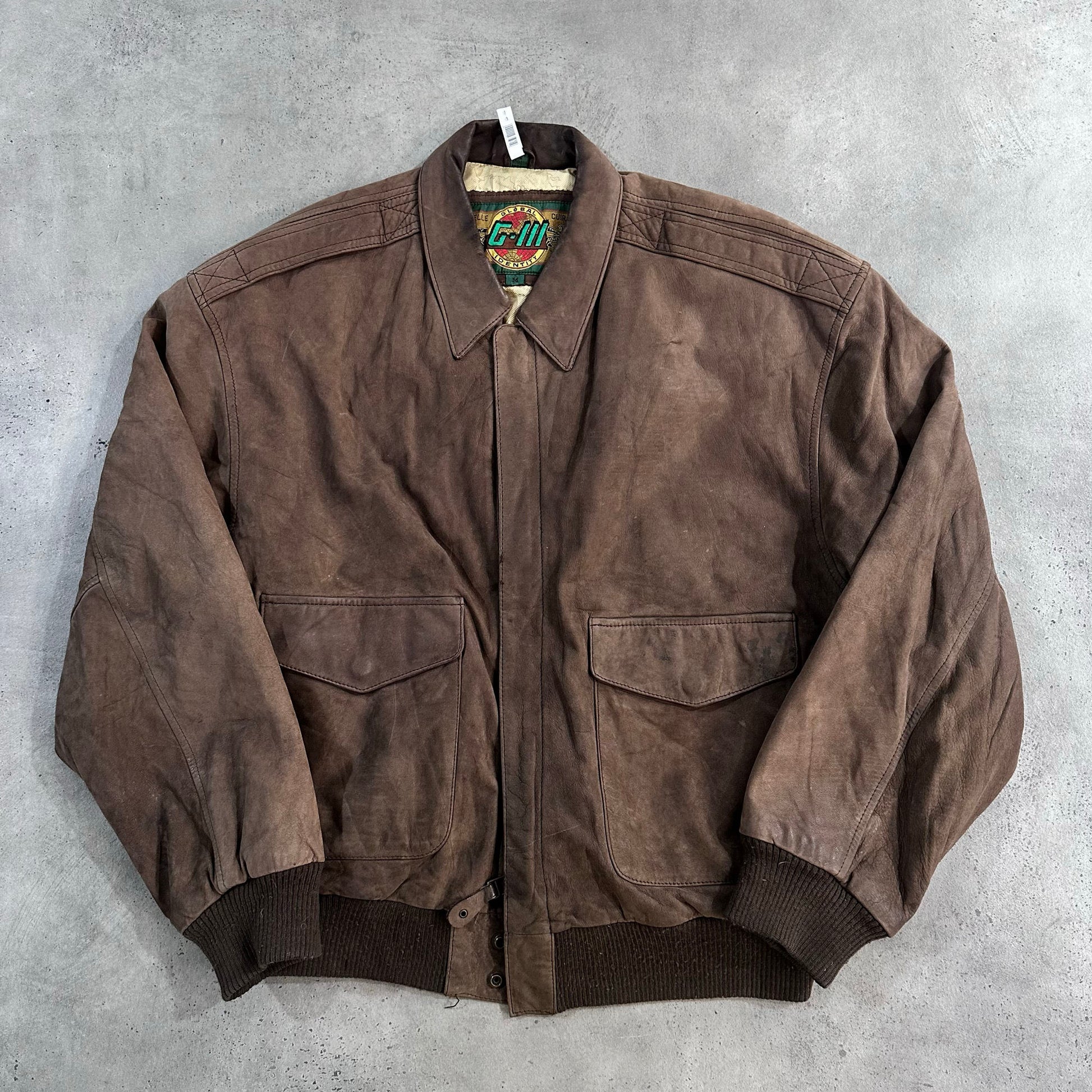 Vintage 70s-90s South Korea Military A-2 Leather Jackets