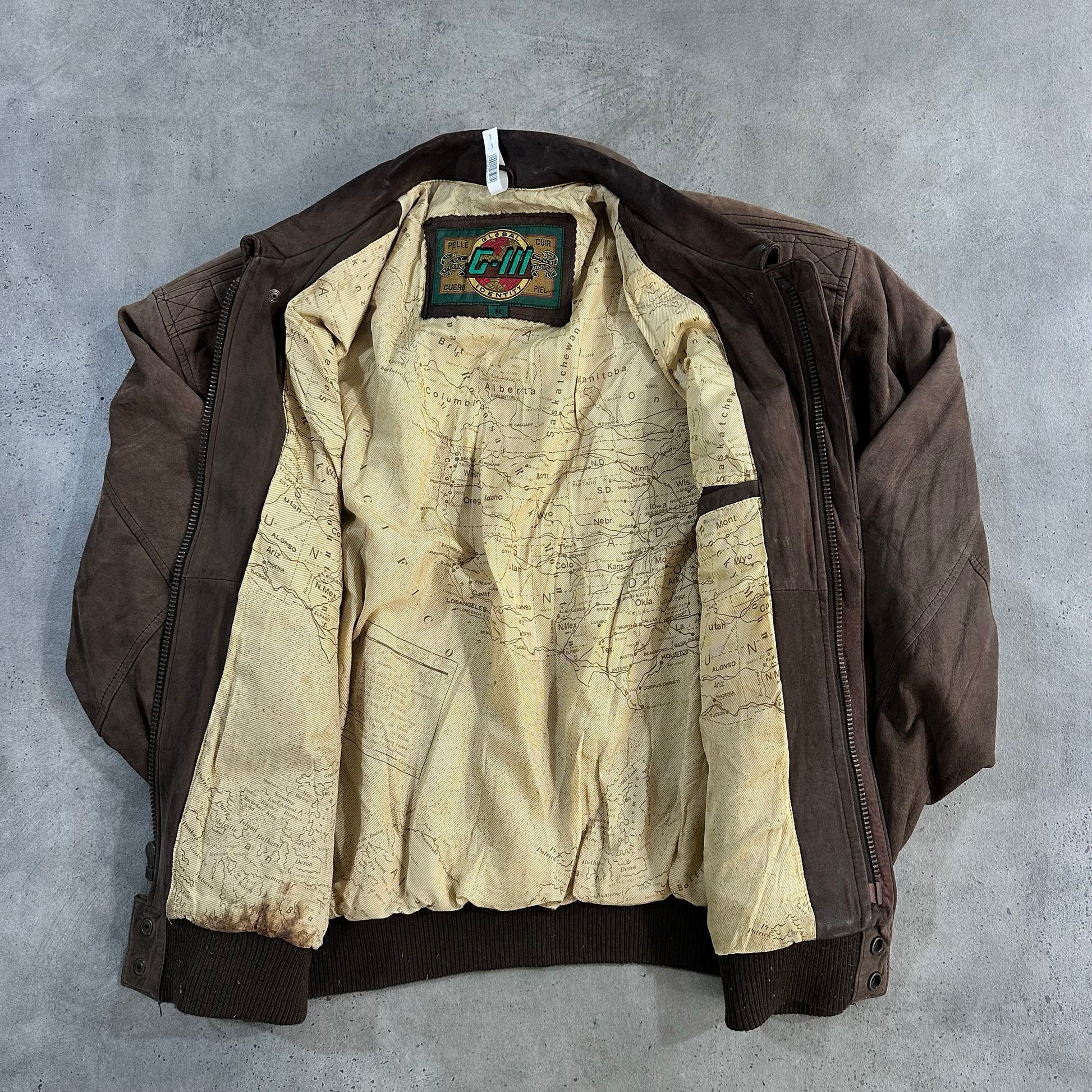 Vintage 70s-90s South Korea Military A-2 Leather Jackets