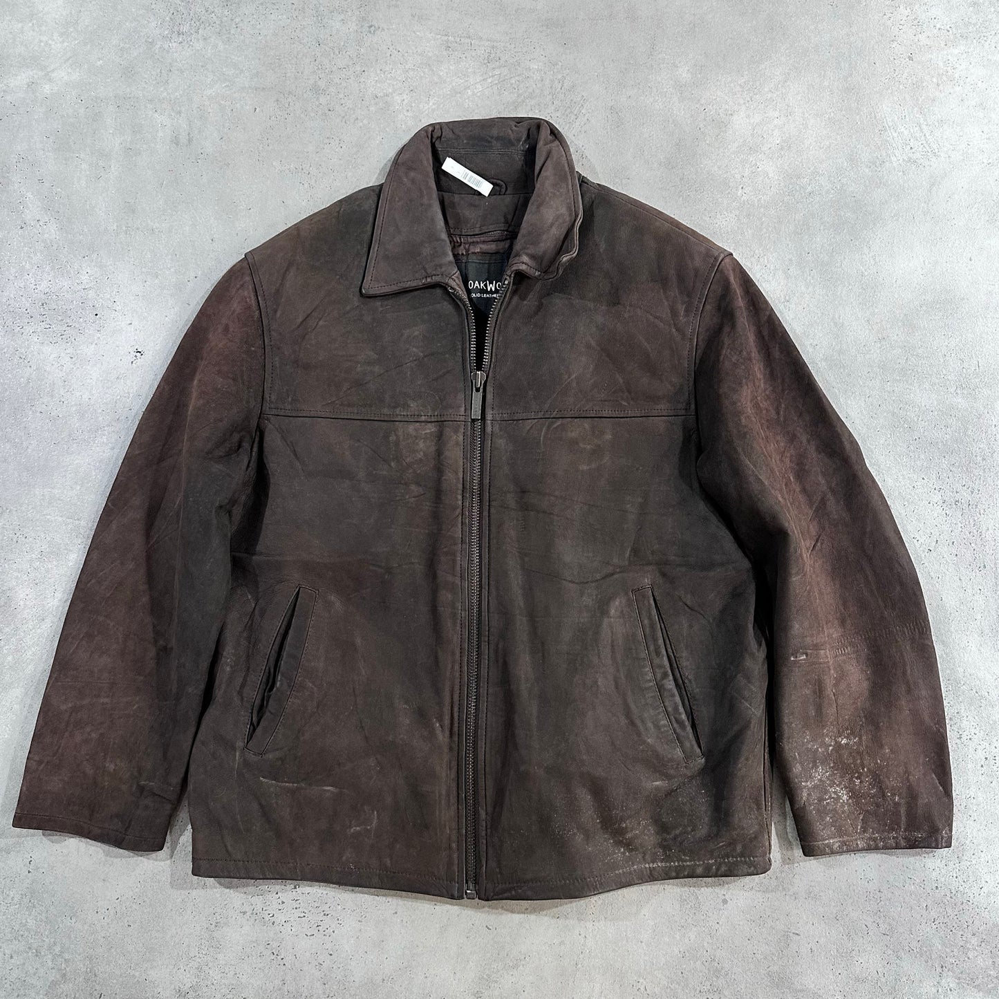 Vintage Oakwood Retro Leather Jackets