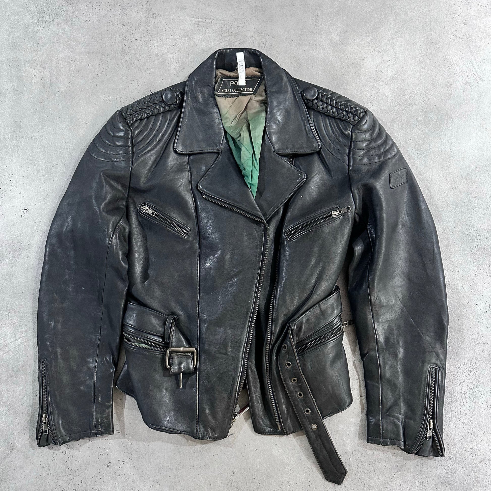 Vintage 70s-90s Germany Double Rider Leather Jackets