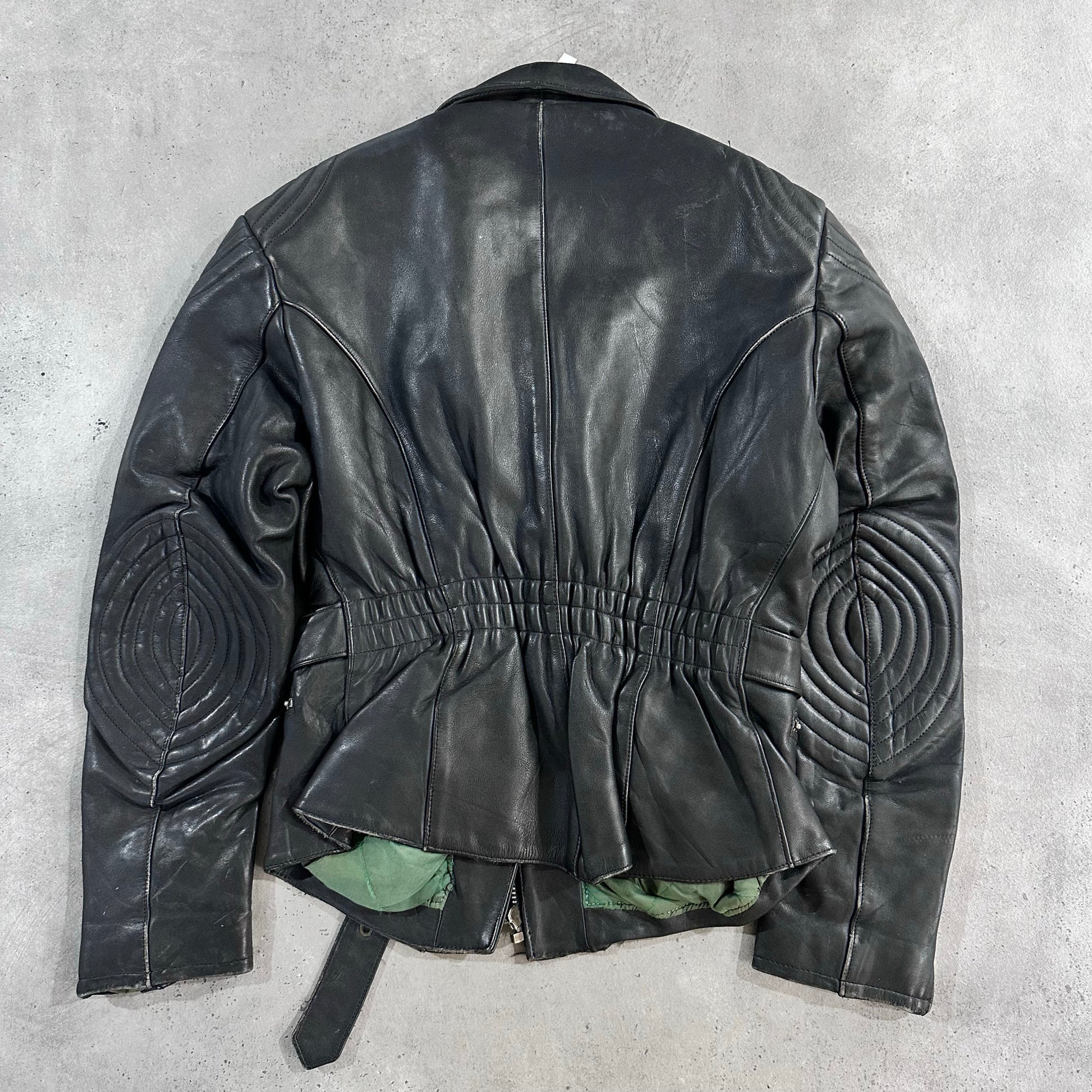 Vintage 70s-90s Germany Double Rider Leather Jackets
