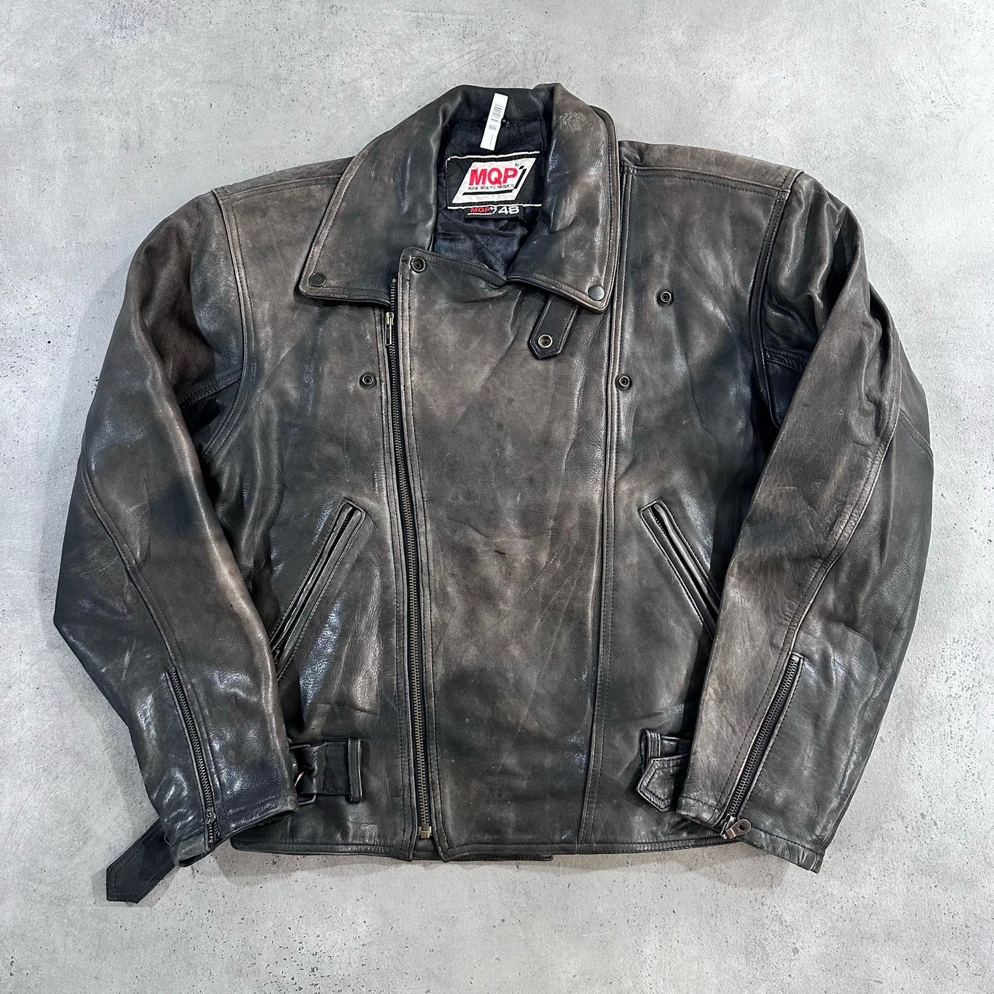 Vintage 70s-90s Netherlands Double Rider Leather Jackets