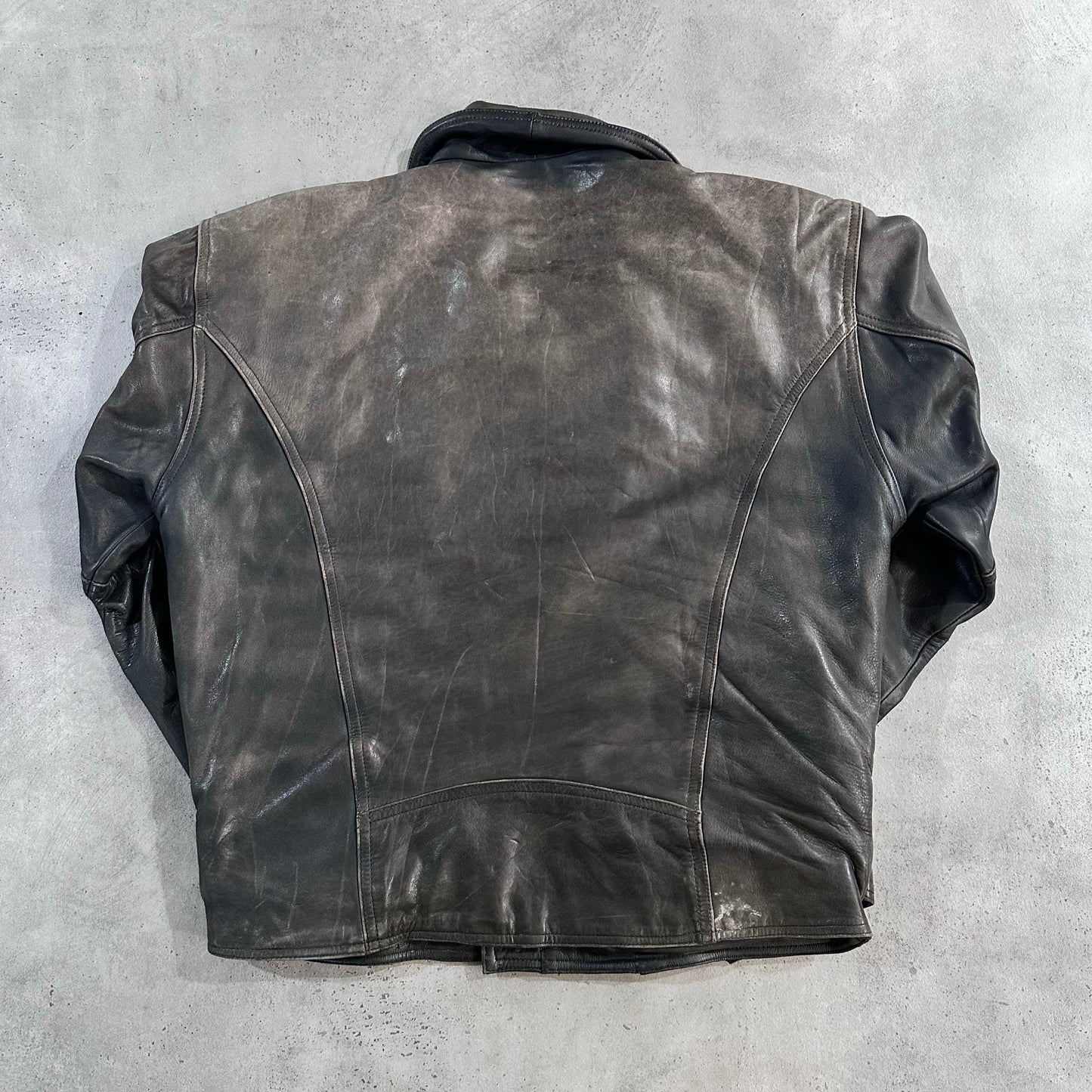 Vintage 70s-90s Netherlands Double Rider Leather Jackets