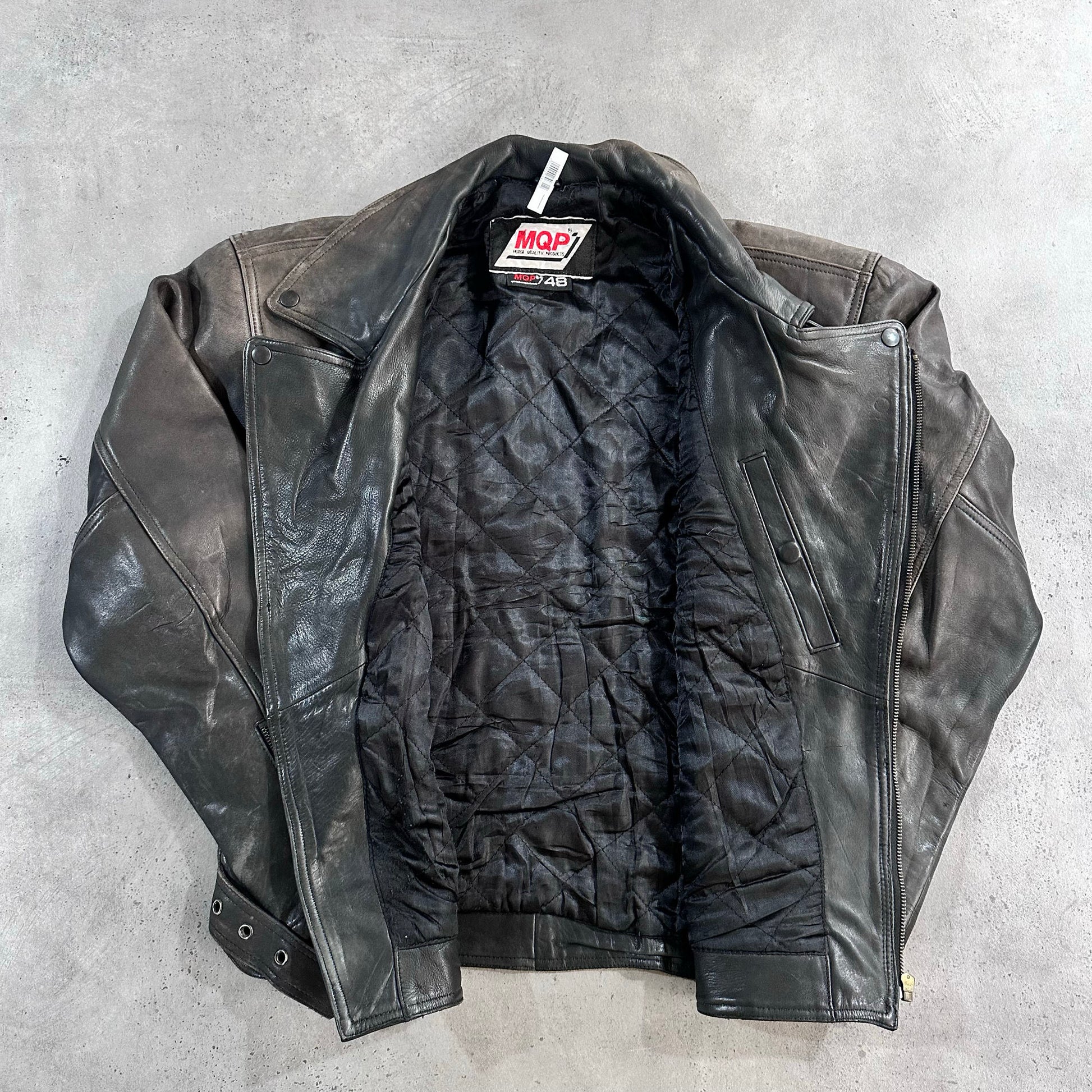 Vintage 70s-90s Netherlands Double Rider Leather Jackets