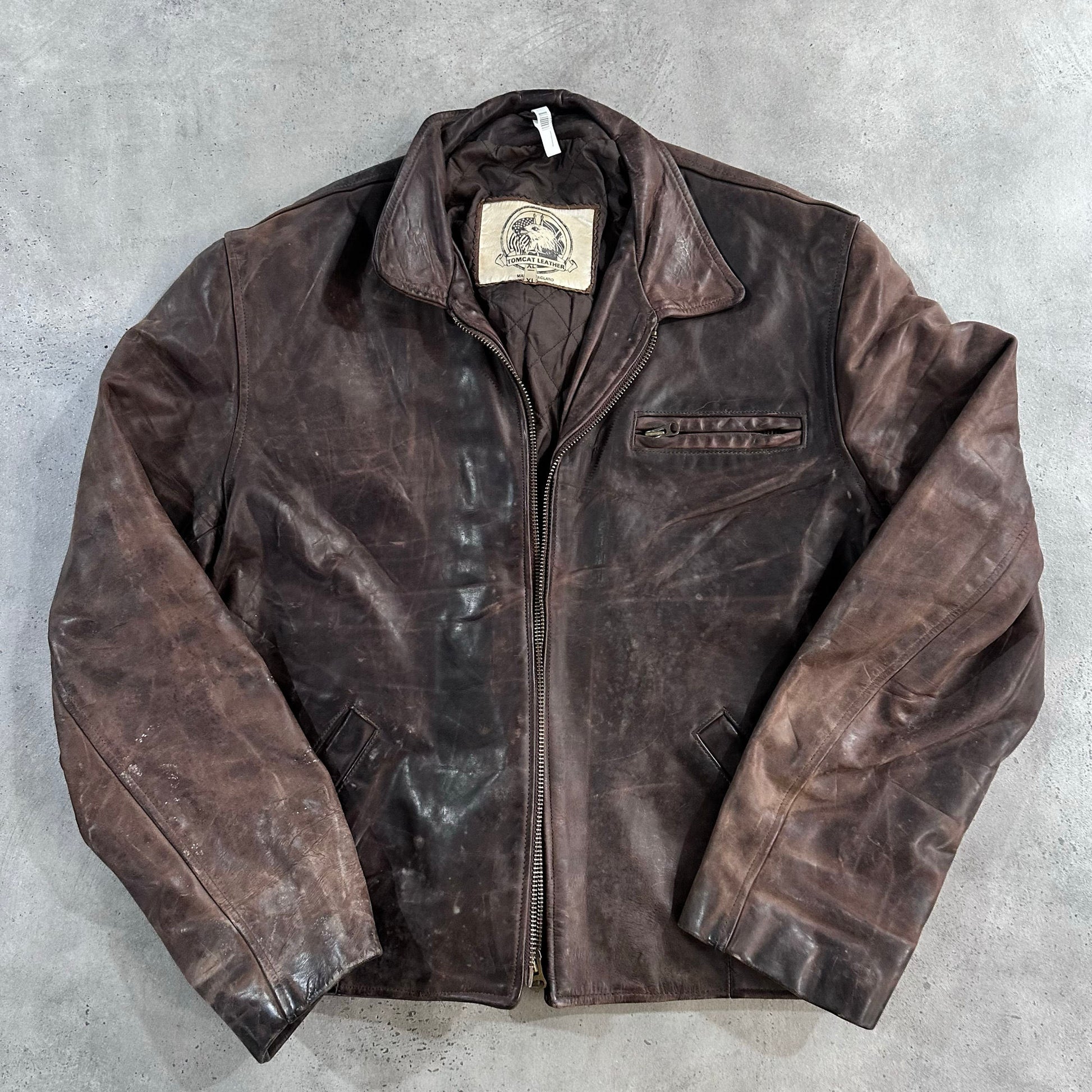 Vintage 70s-90s England Leather Jackets