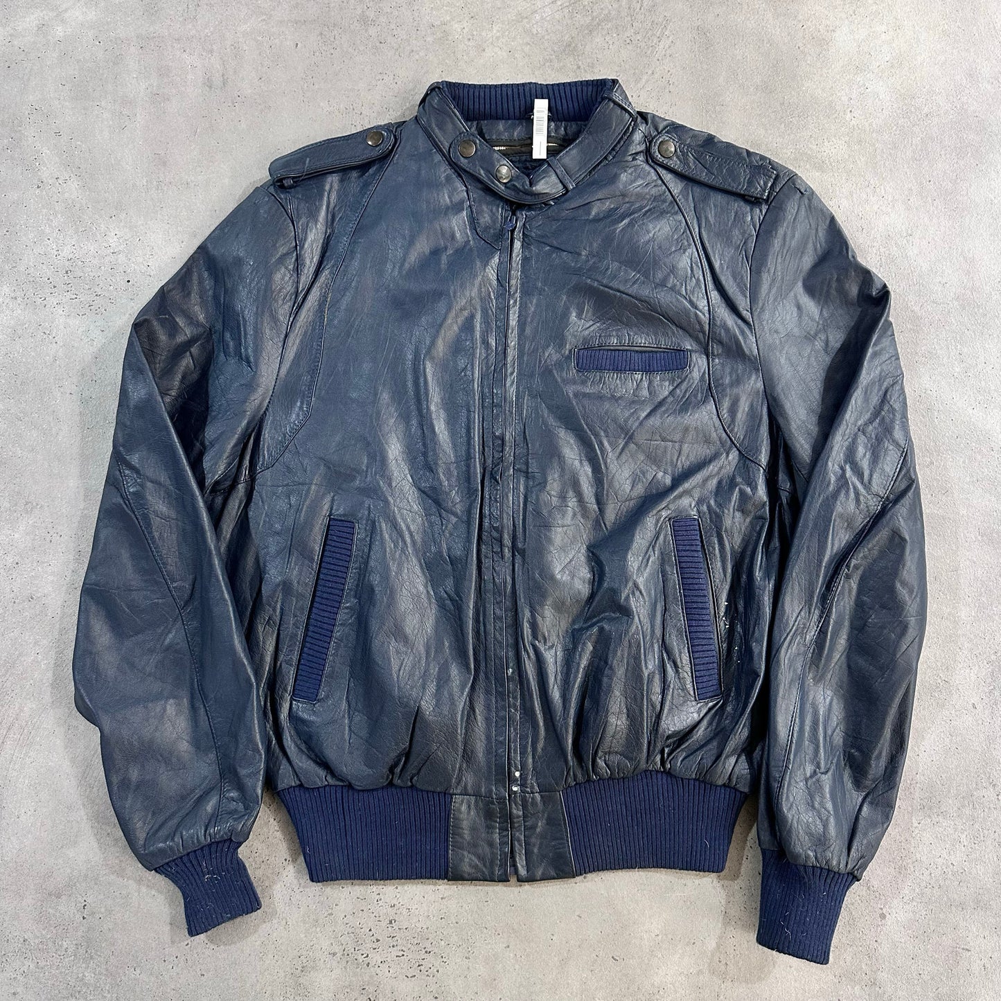 Vintage 70s-90s France Military Flight Leather Jackets