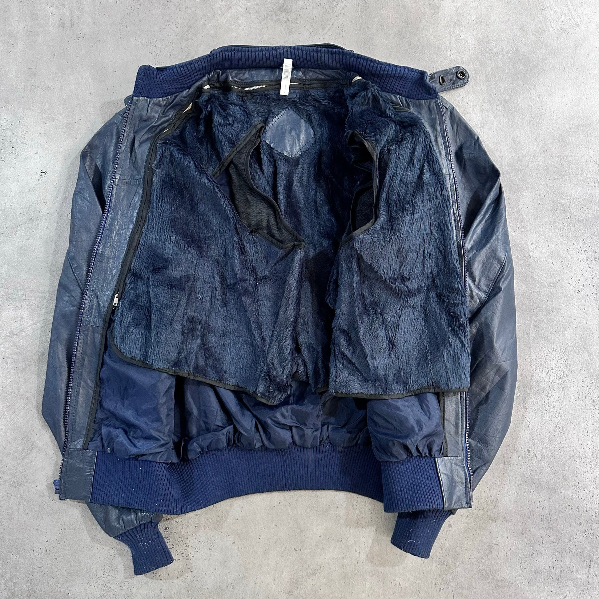 Vintage 70s-90s France Military Flight Leather Jackets