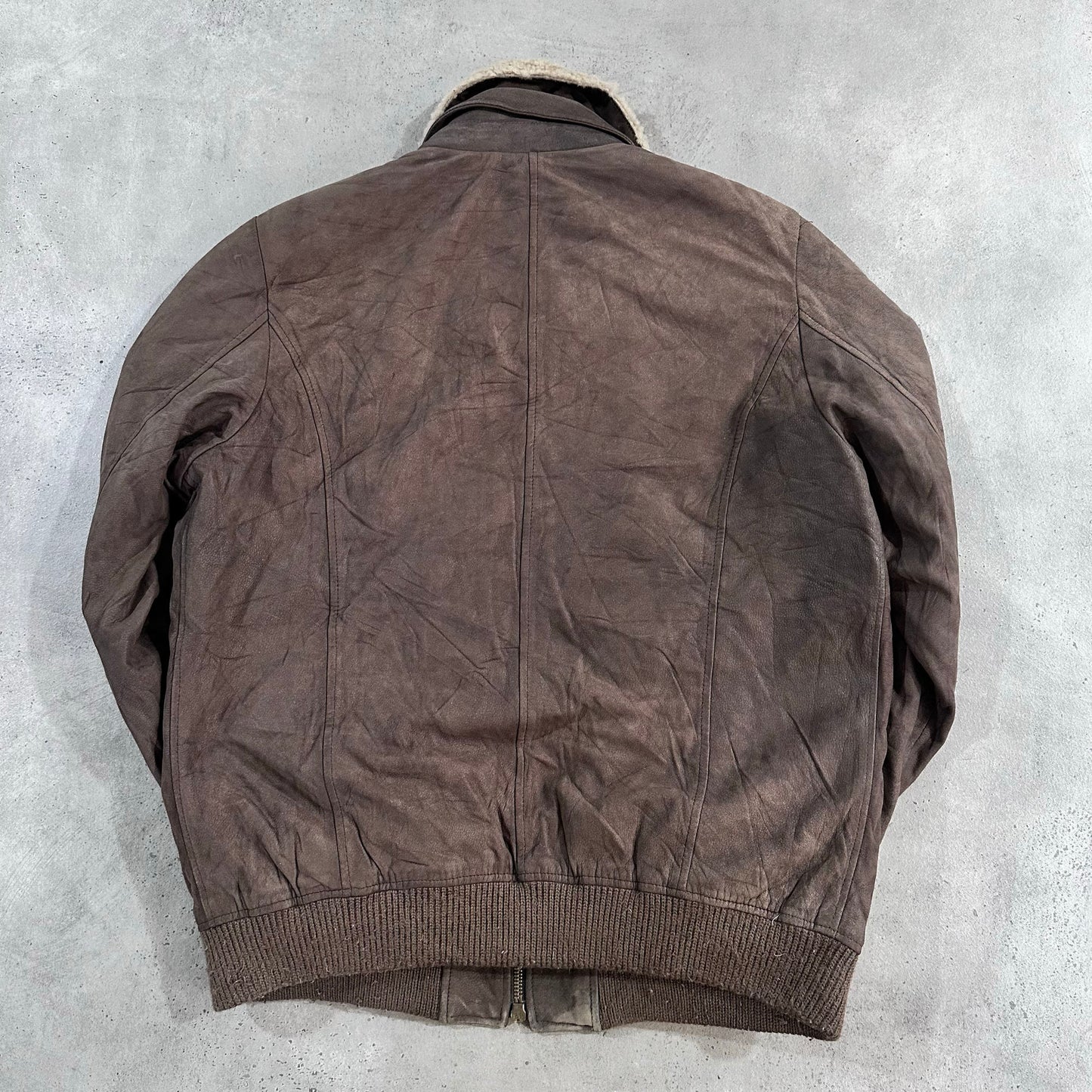 Vintage 70s-90s Italy Military Flight Leather Jackets