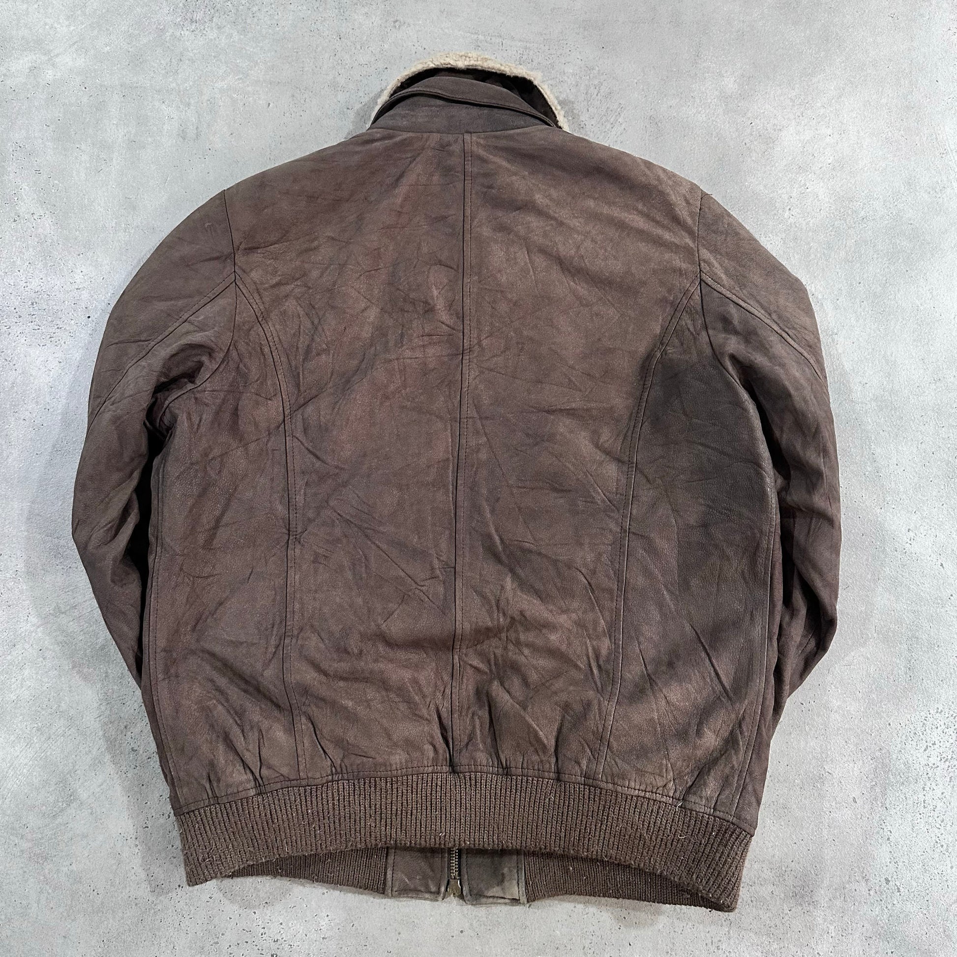Vintage 70s-90s Italy Military Flight Leather Jackets