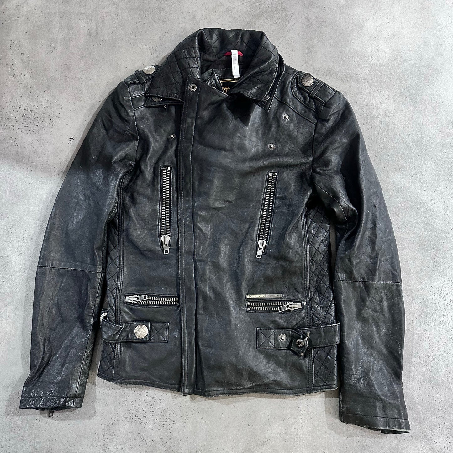Vintage Retro Double Rider Leather Jackets