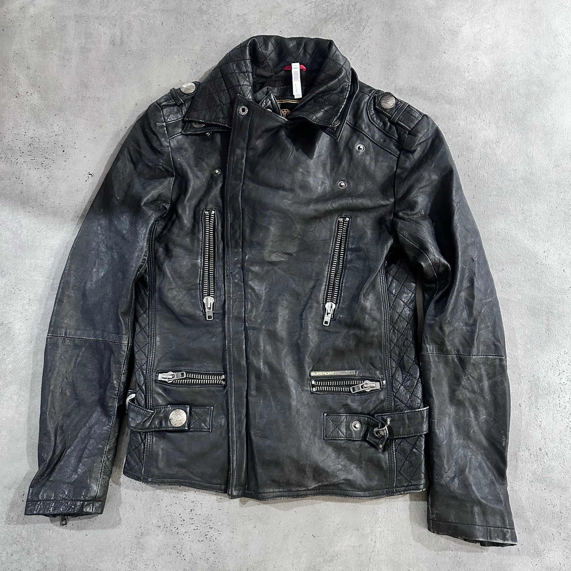 Vintage Retro Double Rider Leather Jackets