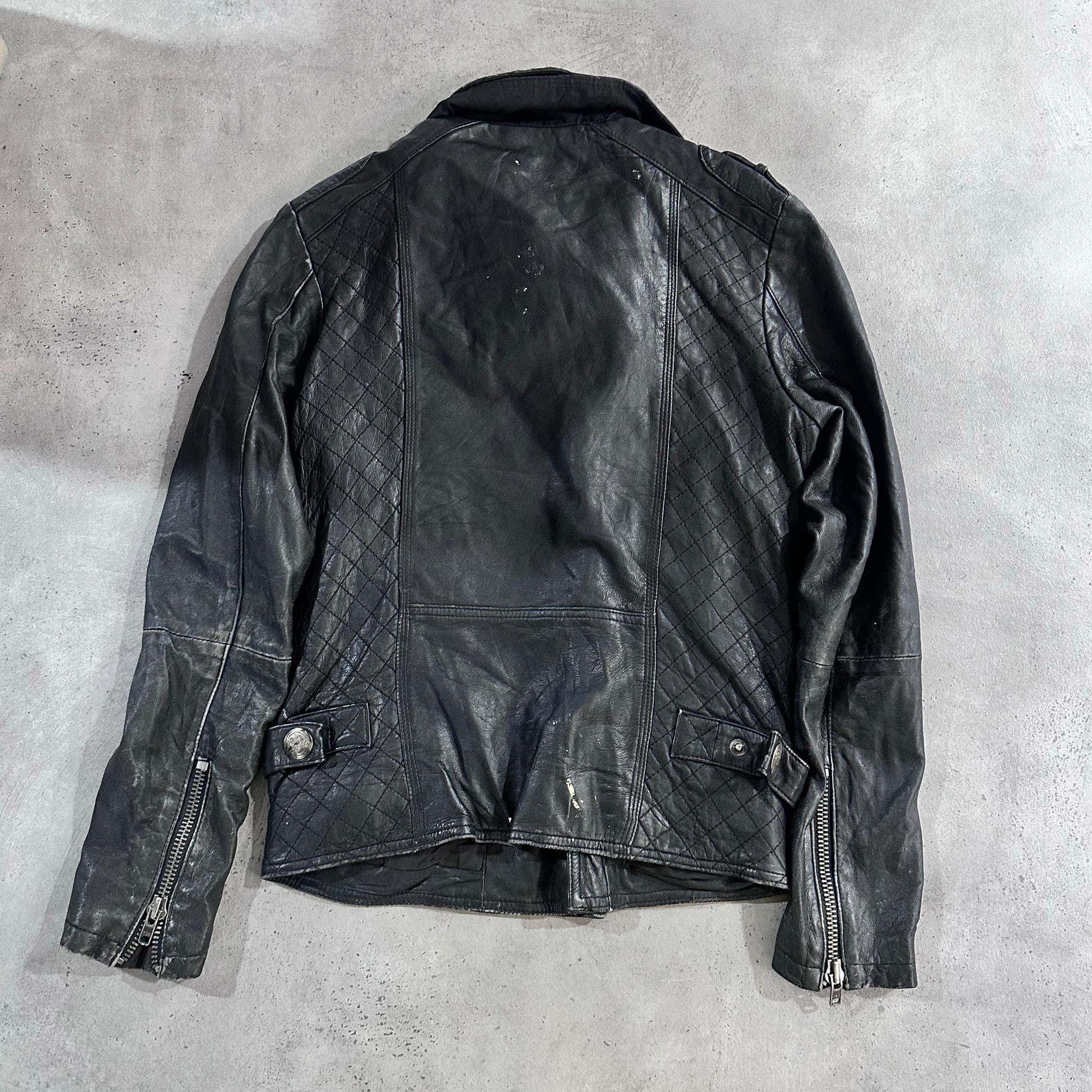 Vintage Retro Double Rider Leather Jackets
