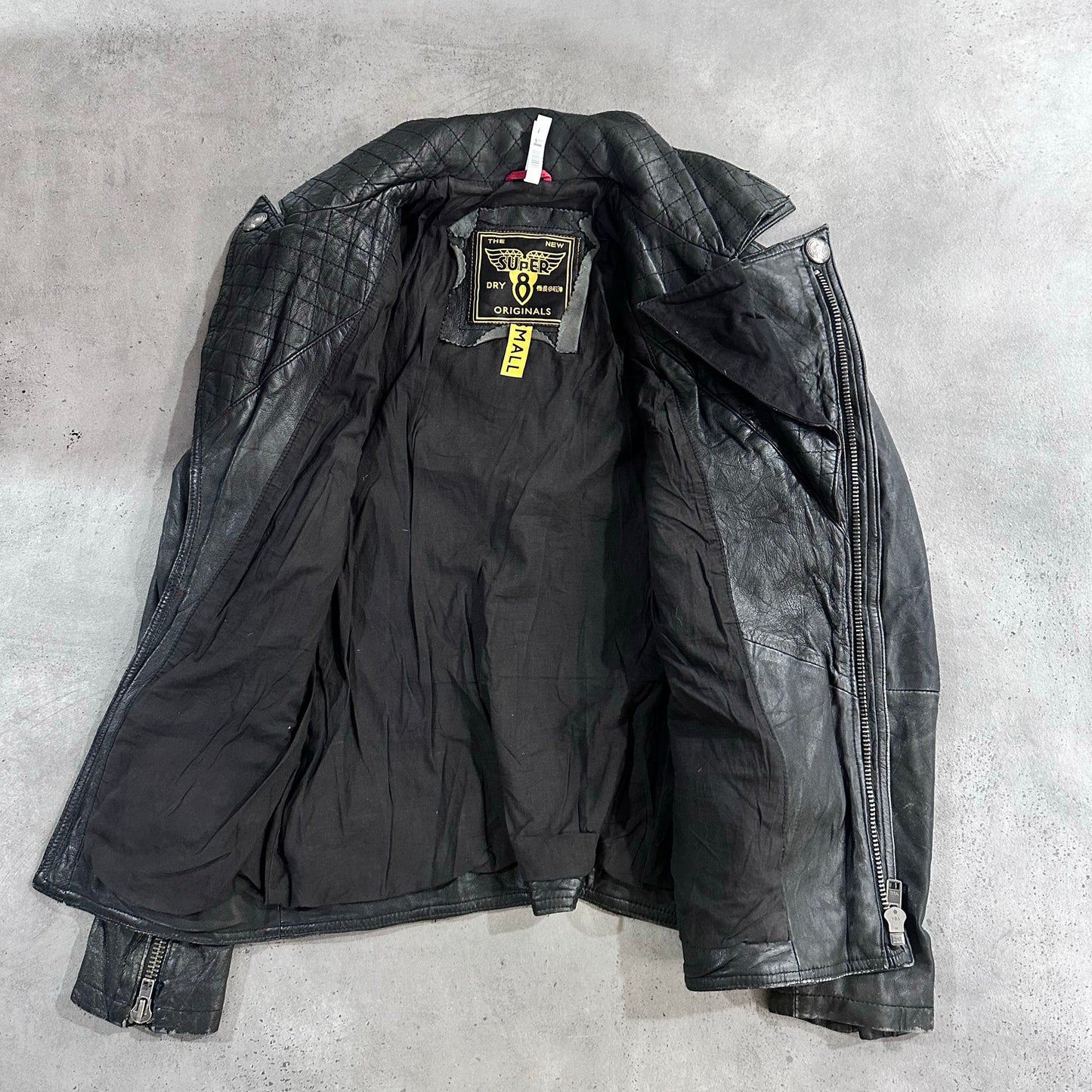 Vintage Retro Double Rider Leather Jackets