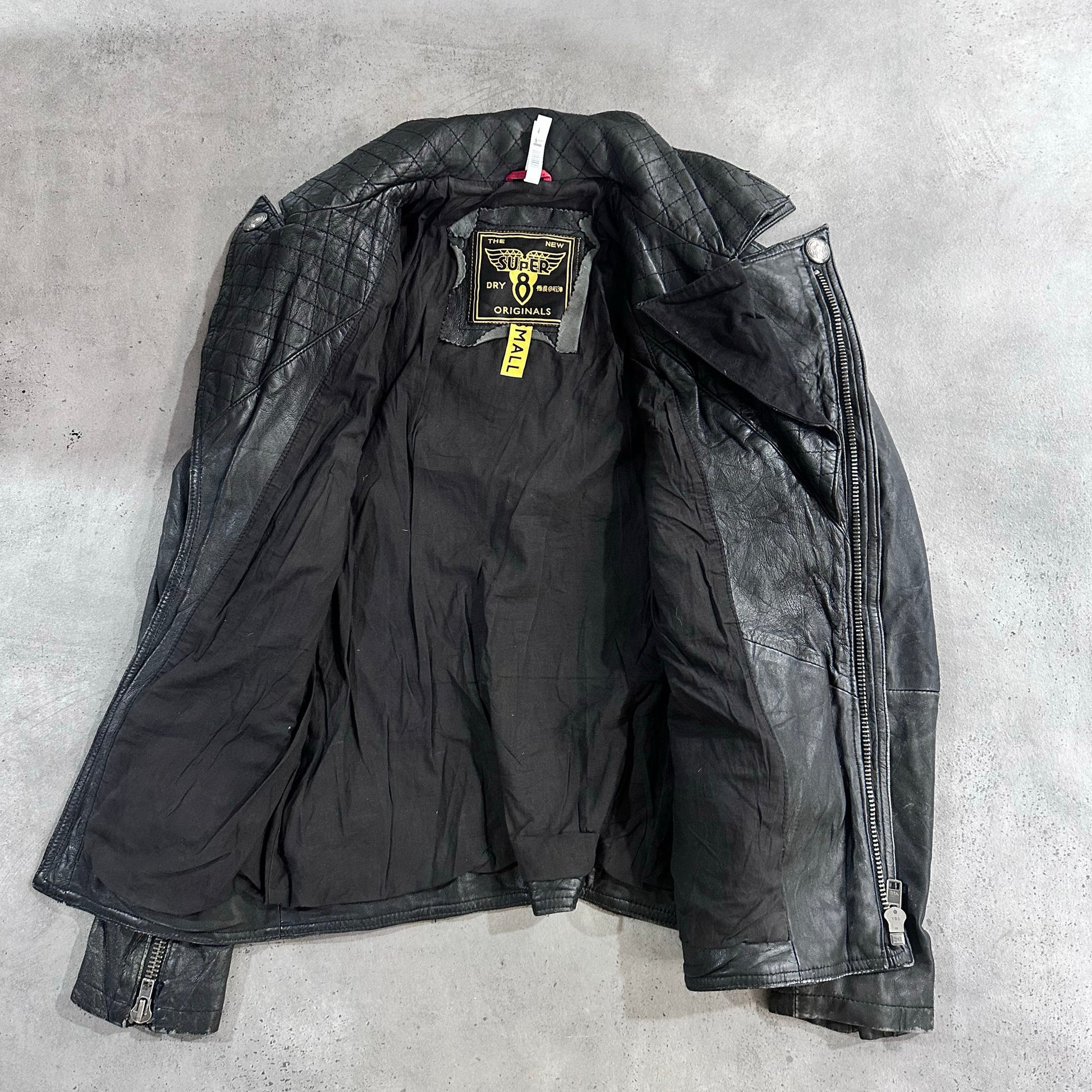 Vintage Retro Double Rider Leather Jackets