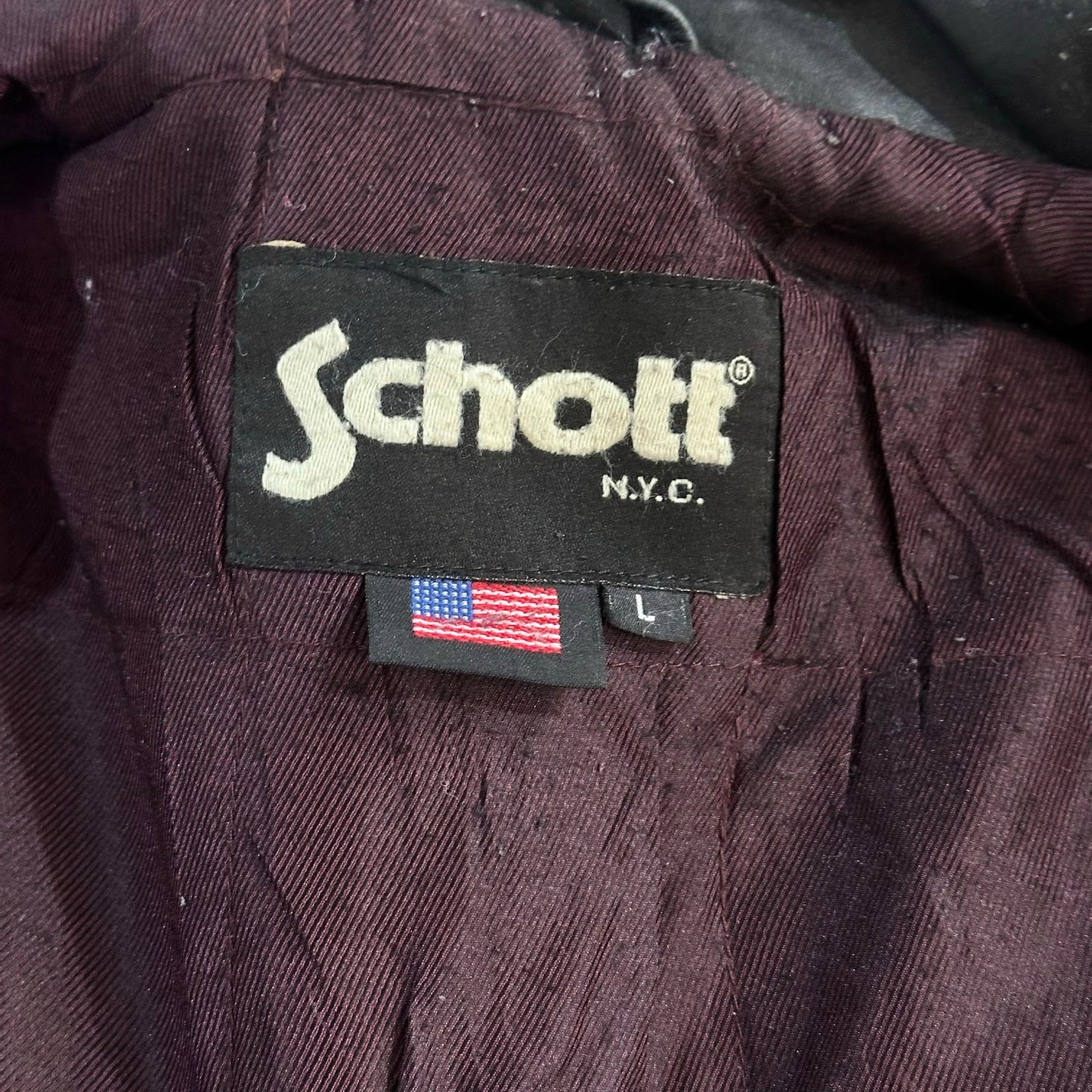 Vintage 70s-90s USA Schott Motorcycle Leather Jackets