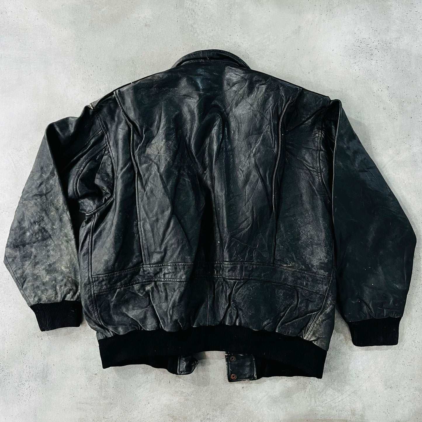 Vintage 70s-90s Military Flight Leather Jackets