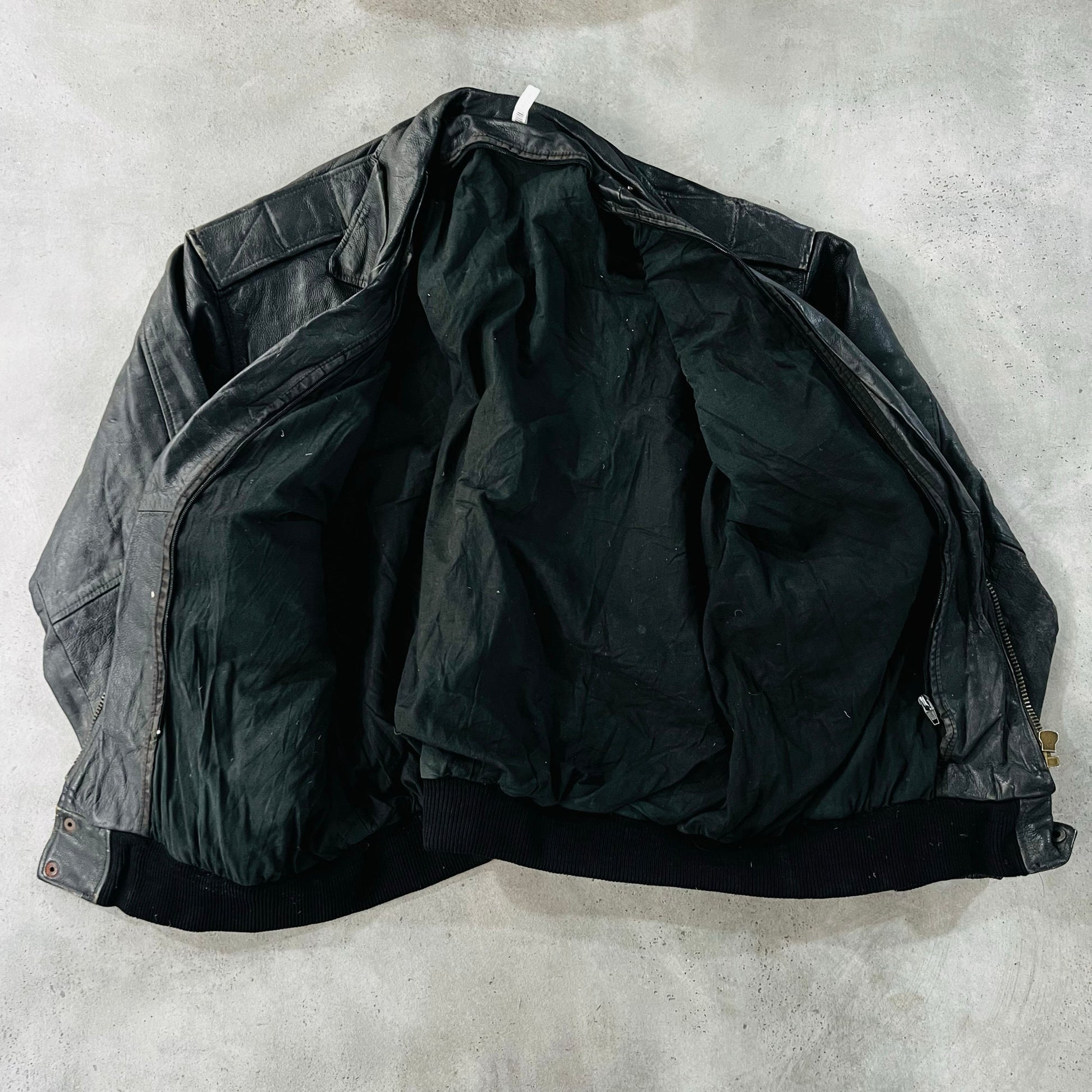 Vintage 70s-90s Military Flight Leather Jackets