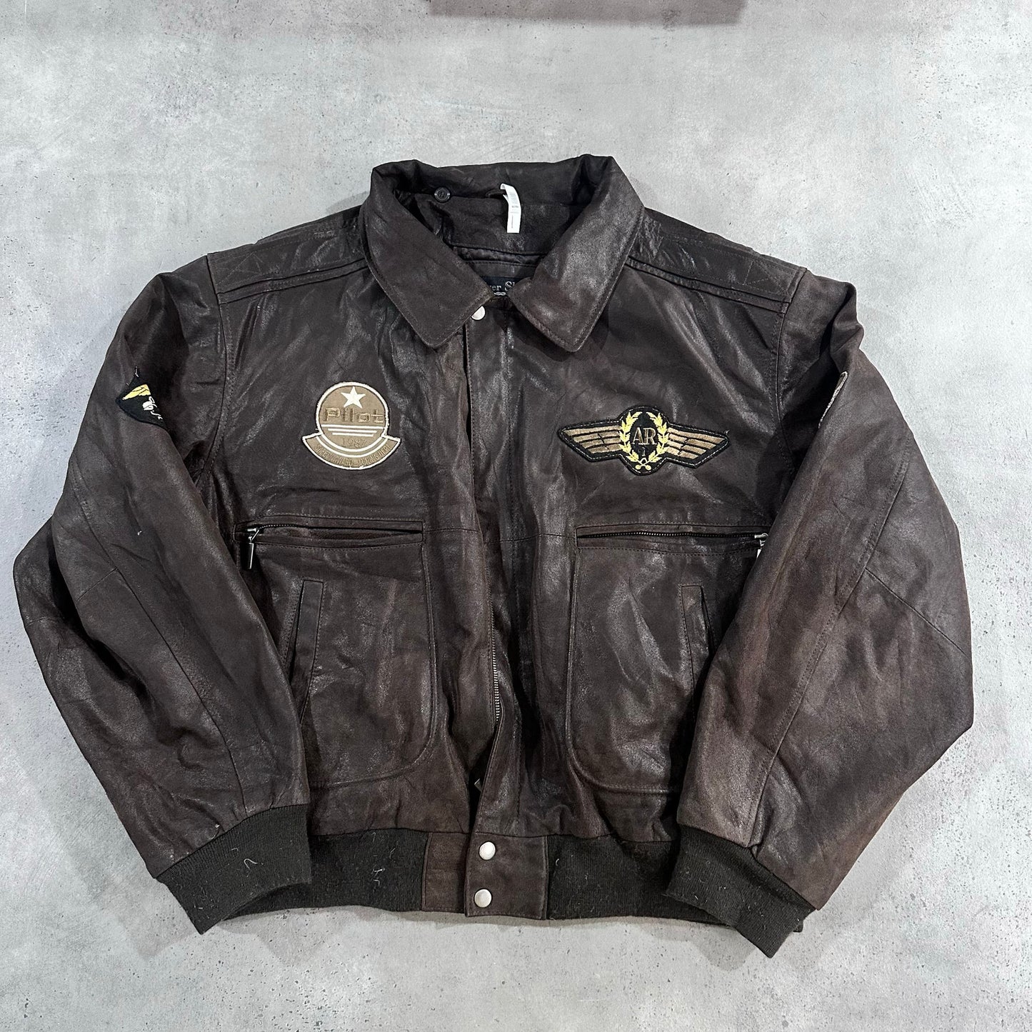 Vintage Military Flight Leather Jackets