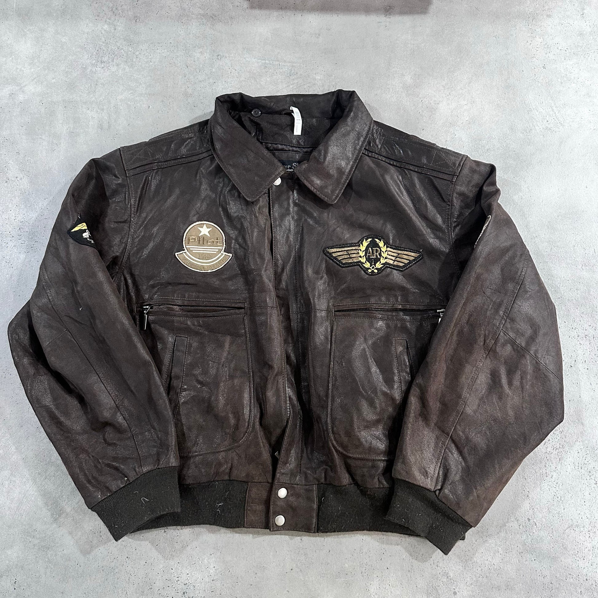 Vintage Military Flight Leather Jackets