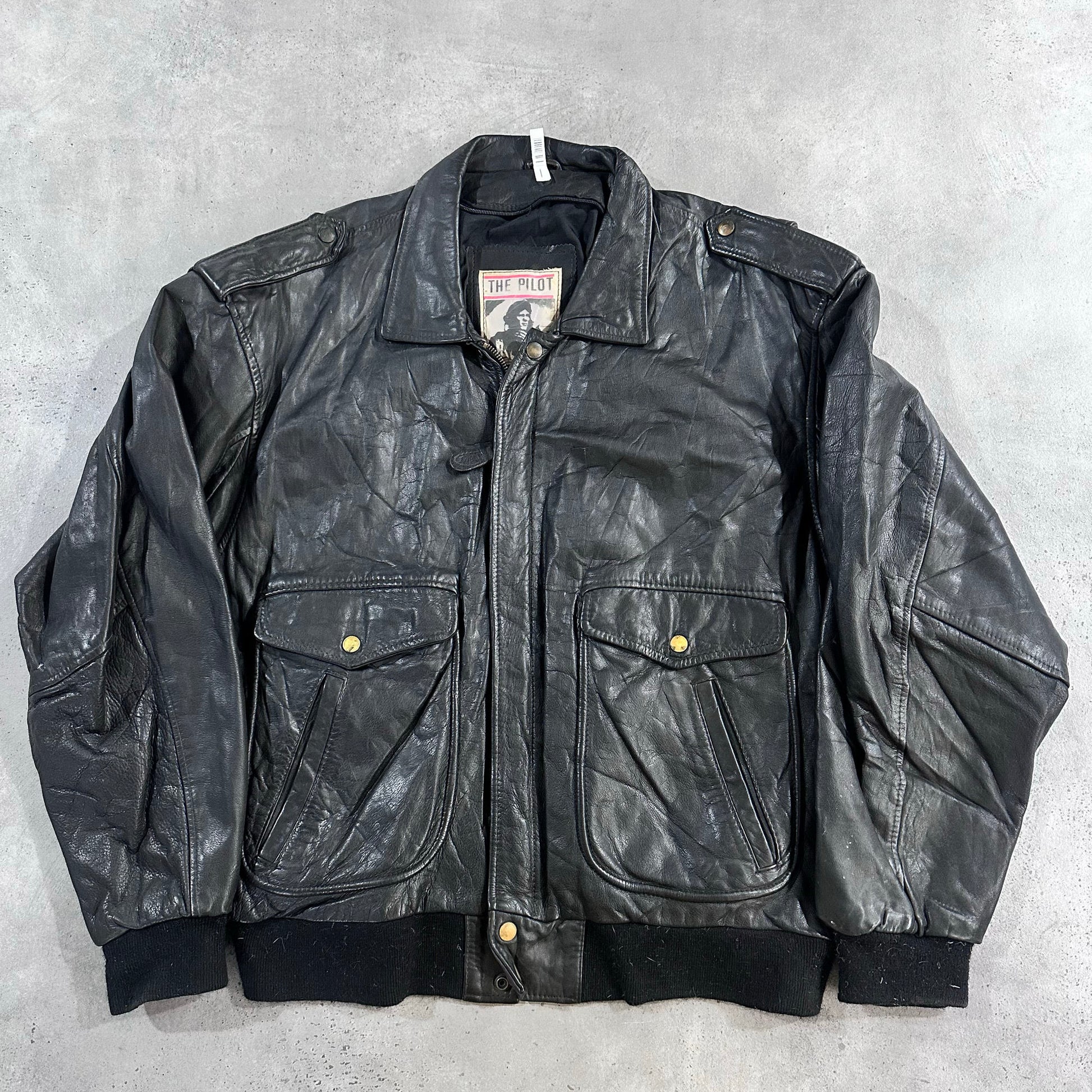 Vintage 70s-90s Military Flight Leather Jackets