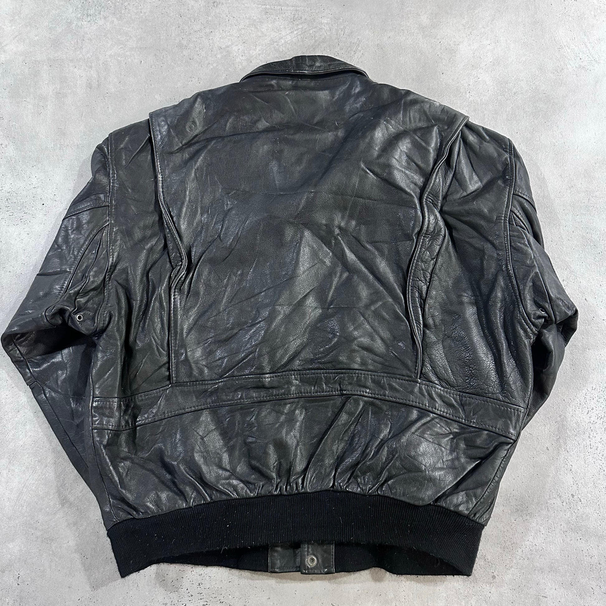 Vintage 70s-90s Military Flight Leather Jackets