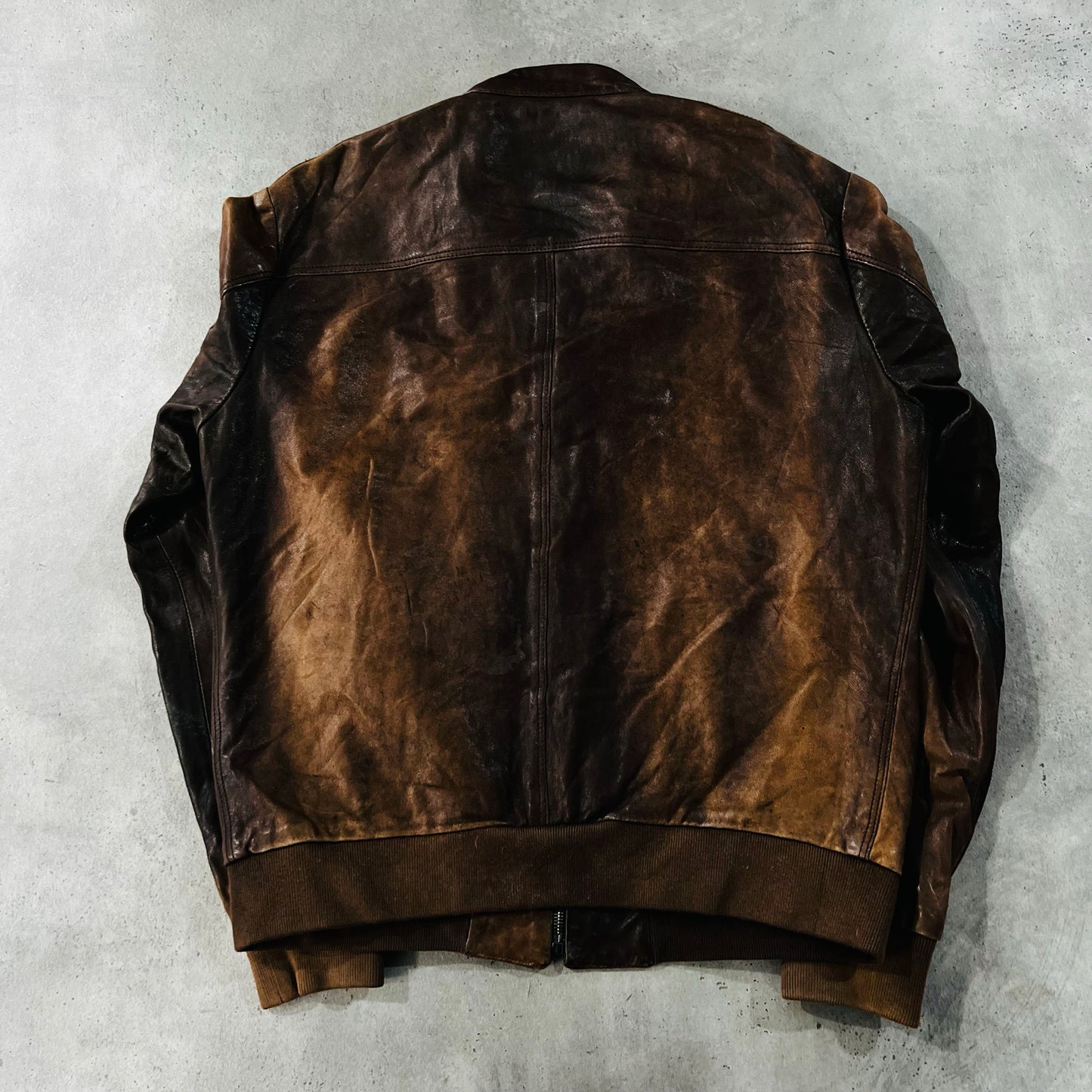 Vintage Italy Retro Flight Leather Jackets