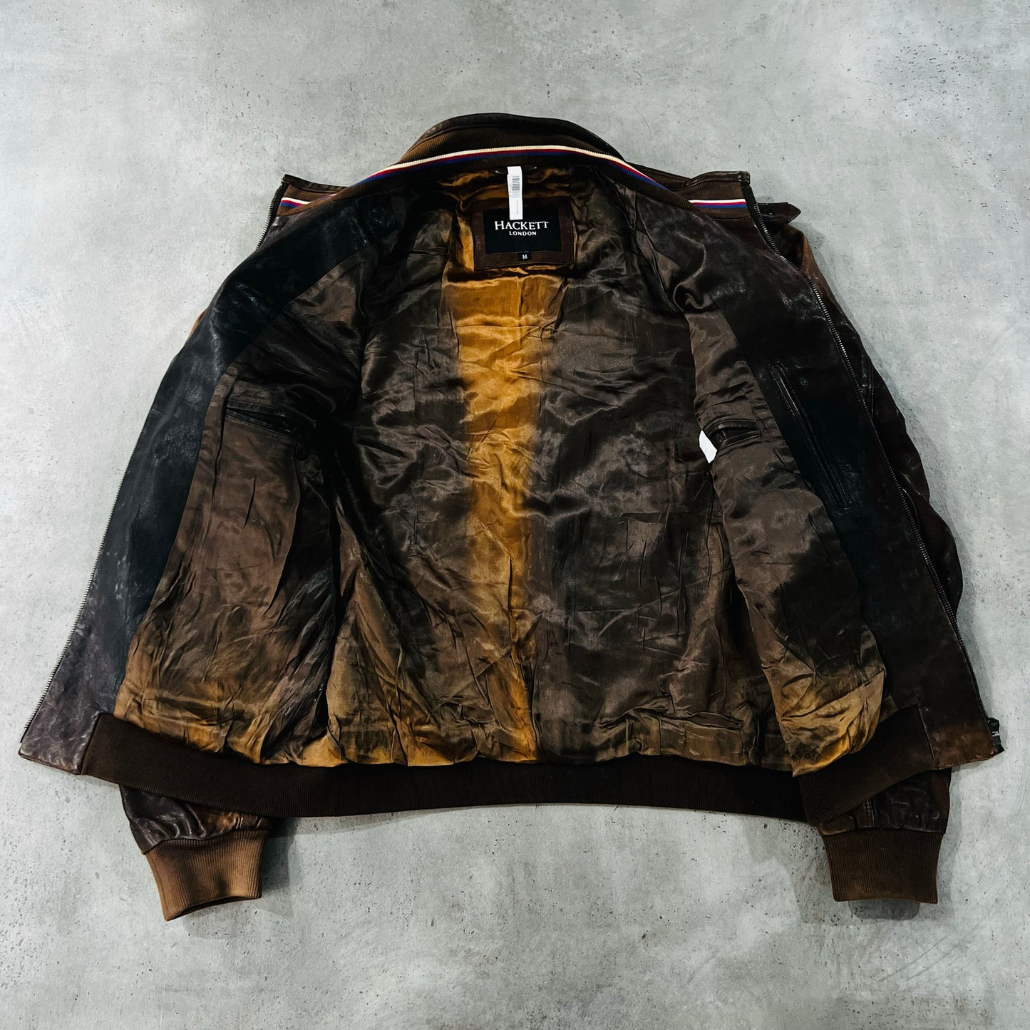 Vintage Italy Retro Flight Leather Jackets