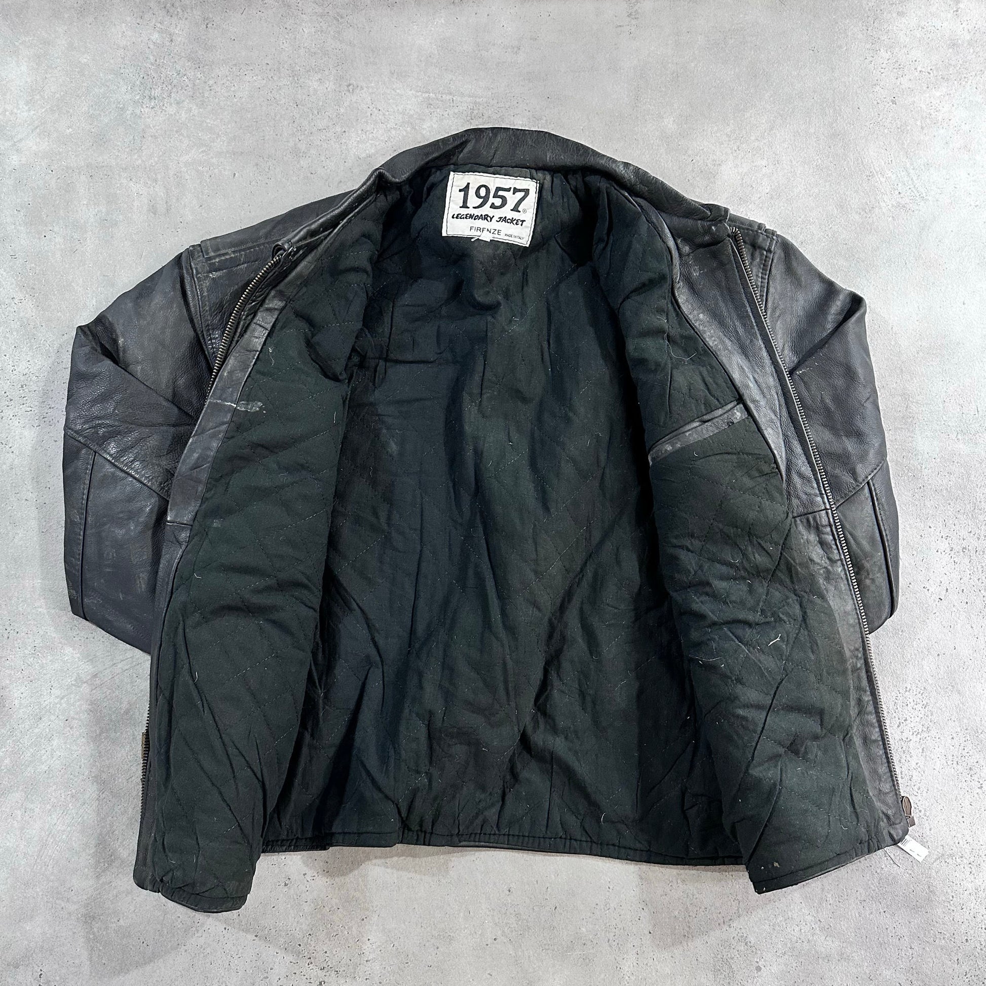 Vintage 70s-90s Italy Motorcycle Leather Jackets