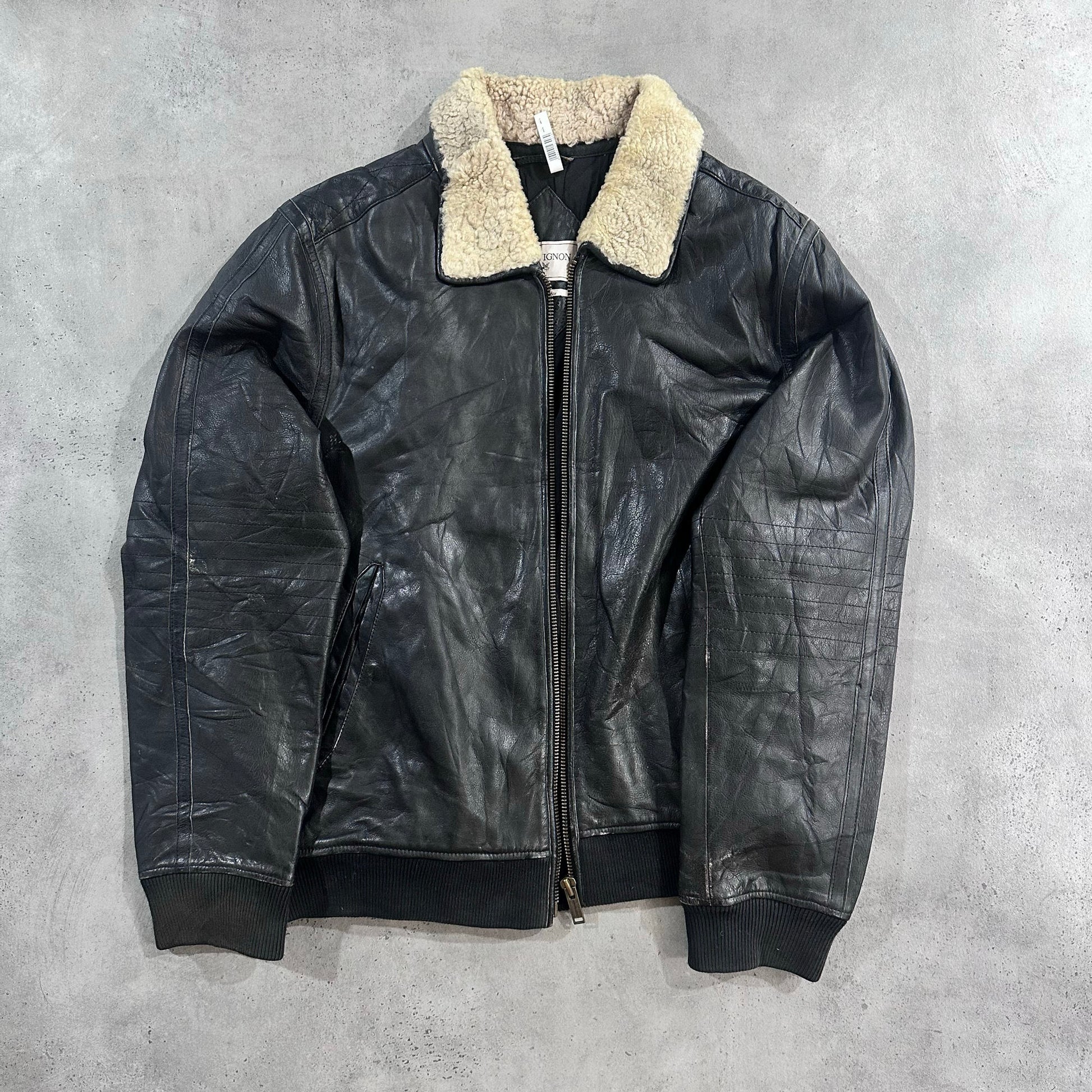 Vintage 70s-90s Chevignon Military Flight Leather Jackets