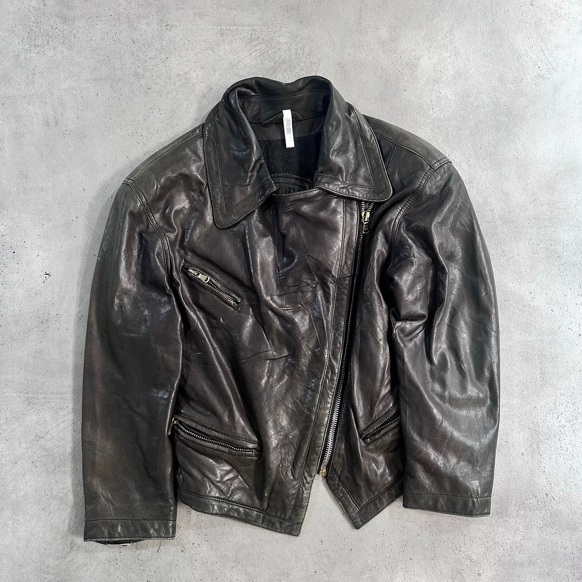 Vintage 70s-90s Double Rider Leather Jackets