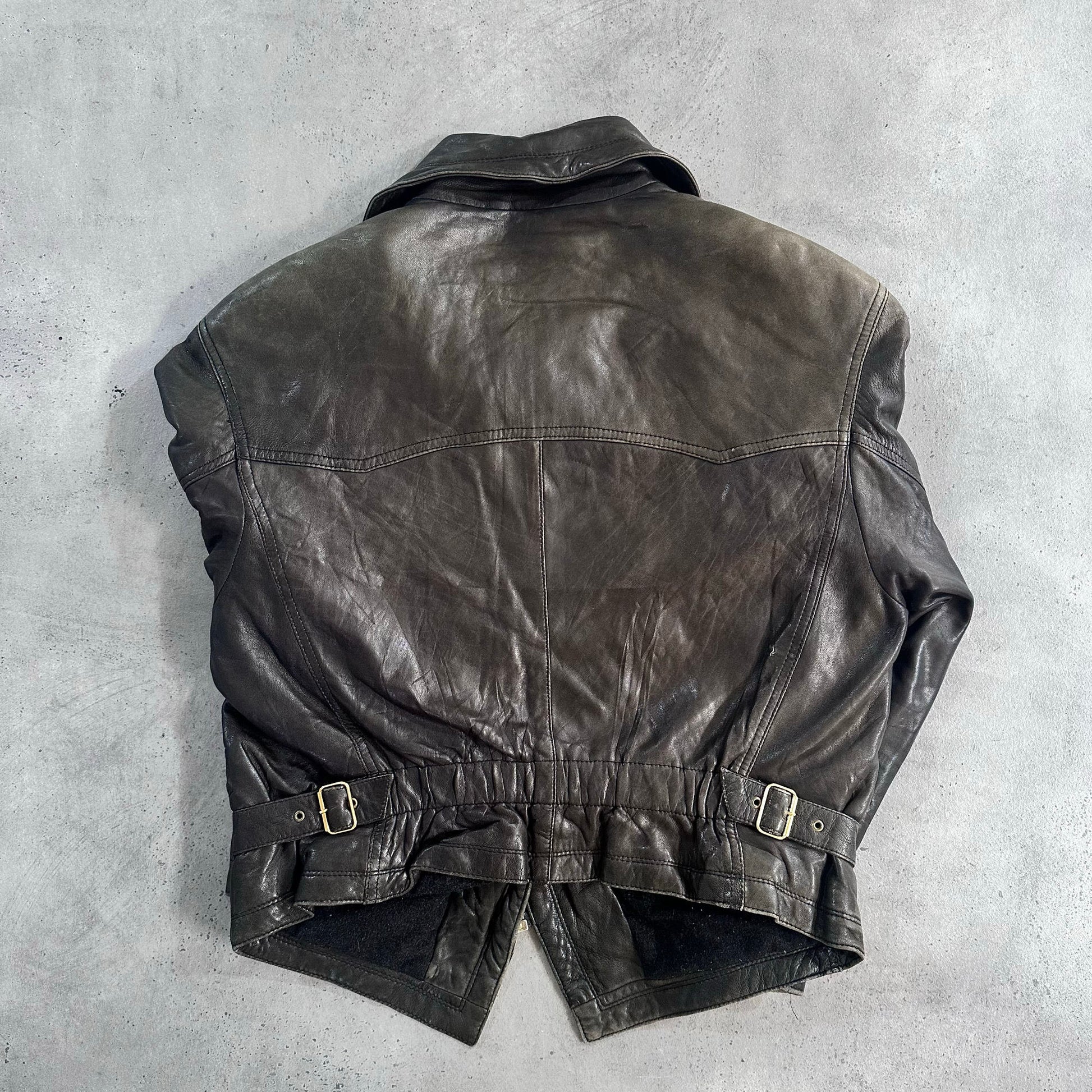 Vintage 70s-90s Double Rider Leather Jackets