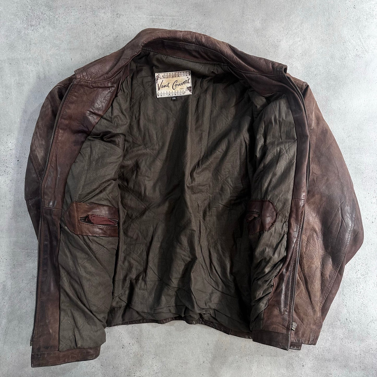 Vintage 70s-90s France Leather Jackets