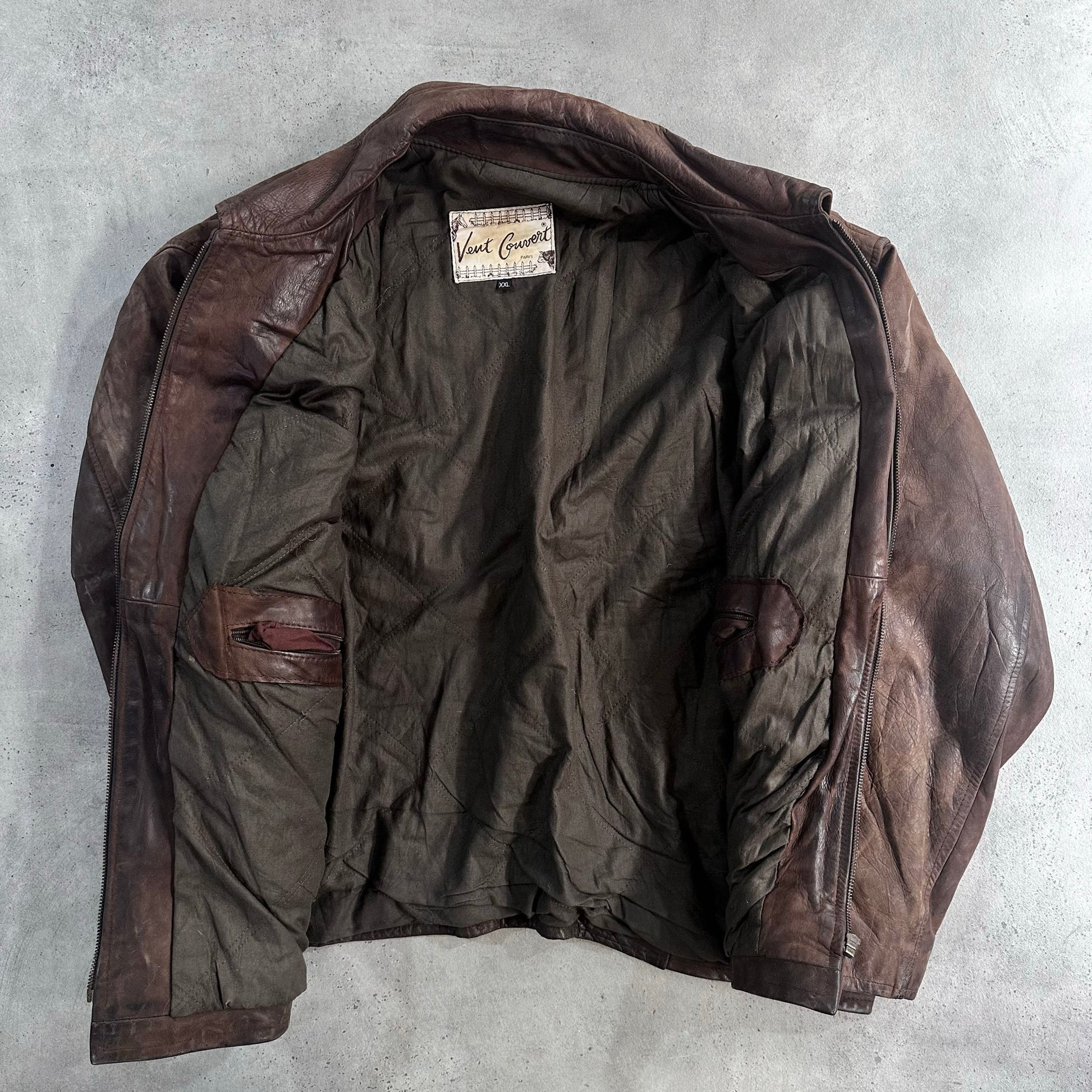 Vintage 70s-90s France Leather Jackets