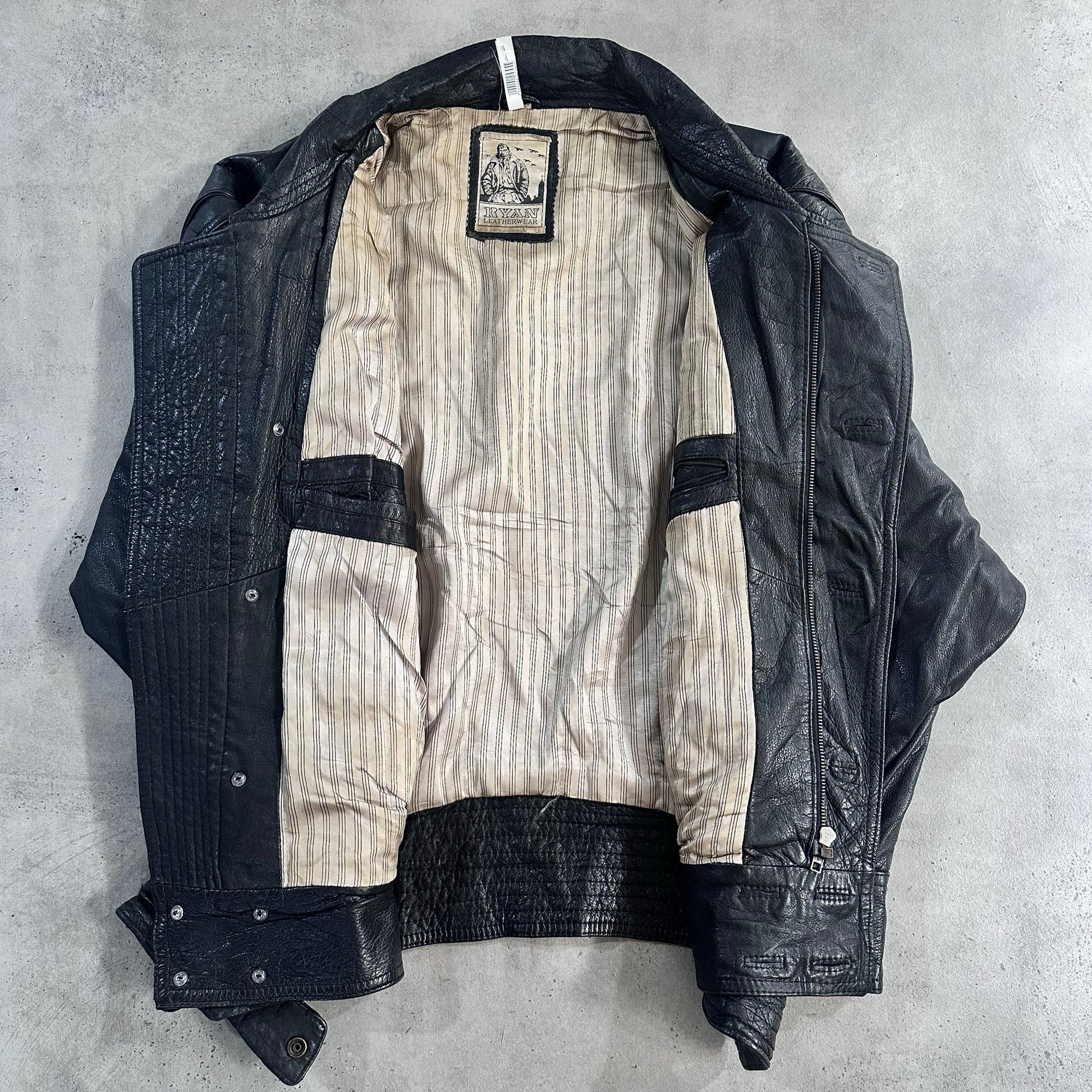 Vintage 70s-90s South Korea Military Flight Leather Jackets