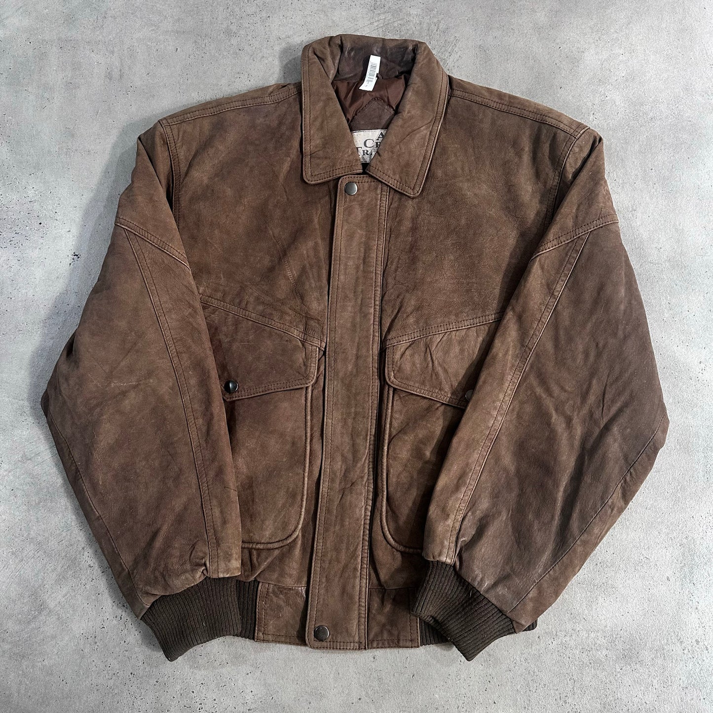 Vintage 70s-90s Military Flight Leather Jackets