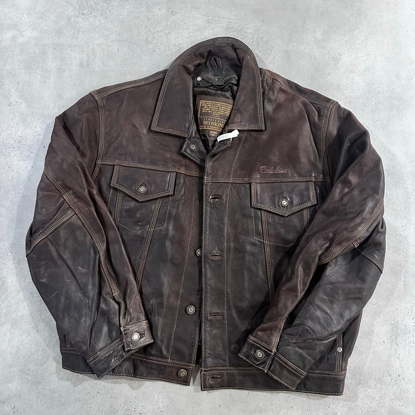 Vintage 70s-90s Redskins Leather Jackets