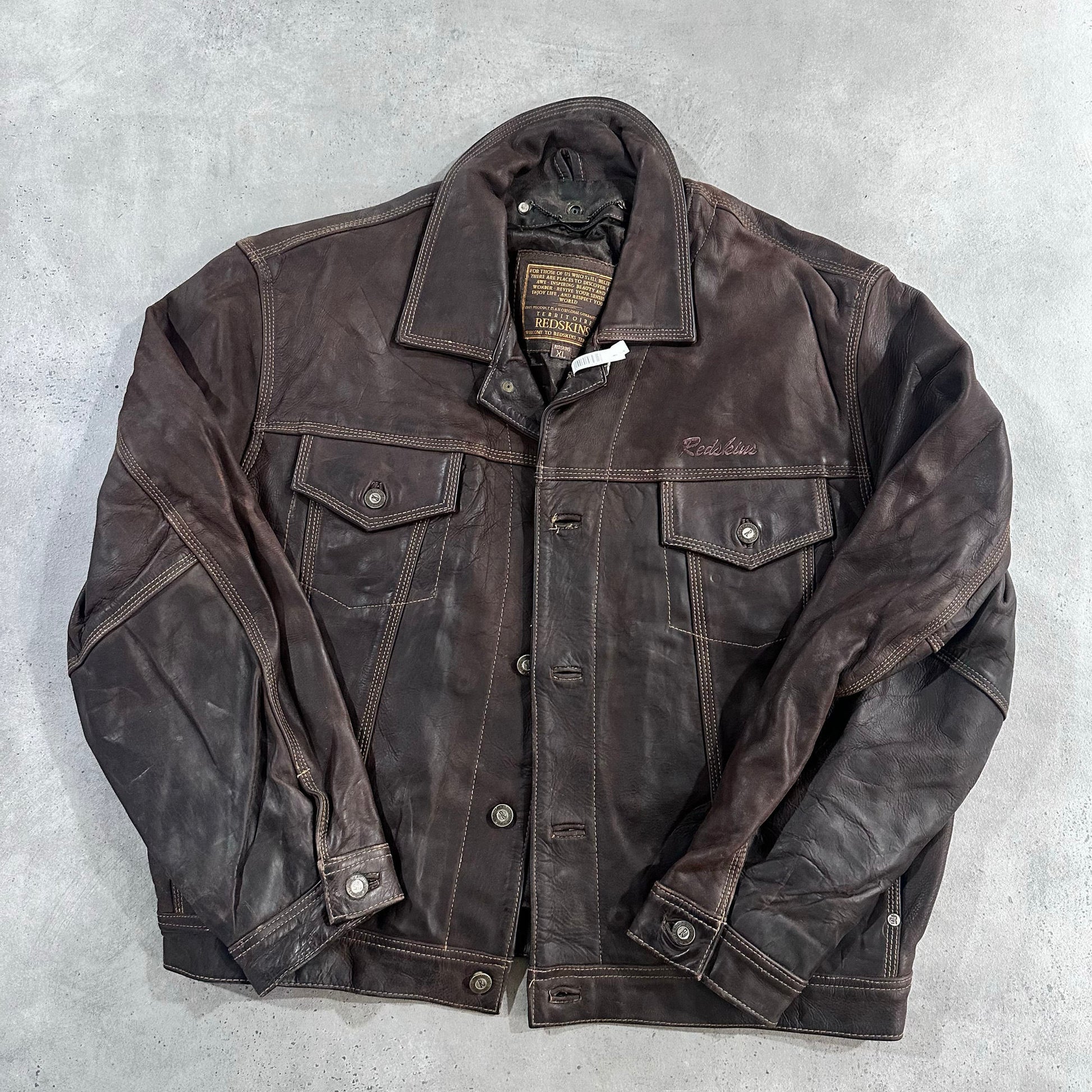 Vintage 70s-90s Redskins Leather Jackets