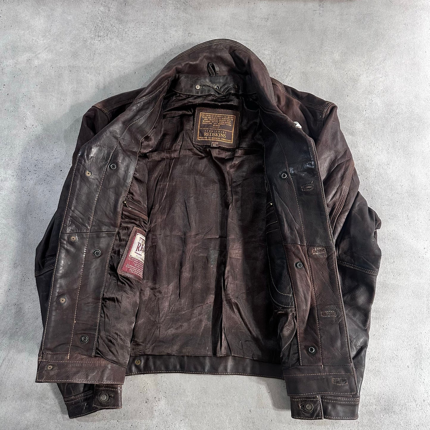 Vintage 70s-90s Redskins Leather Jackets