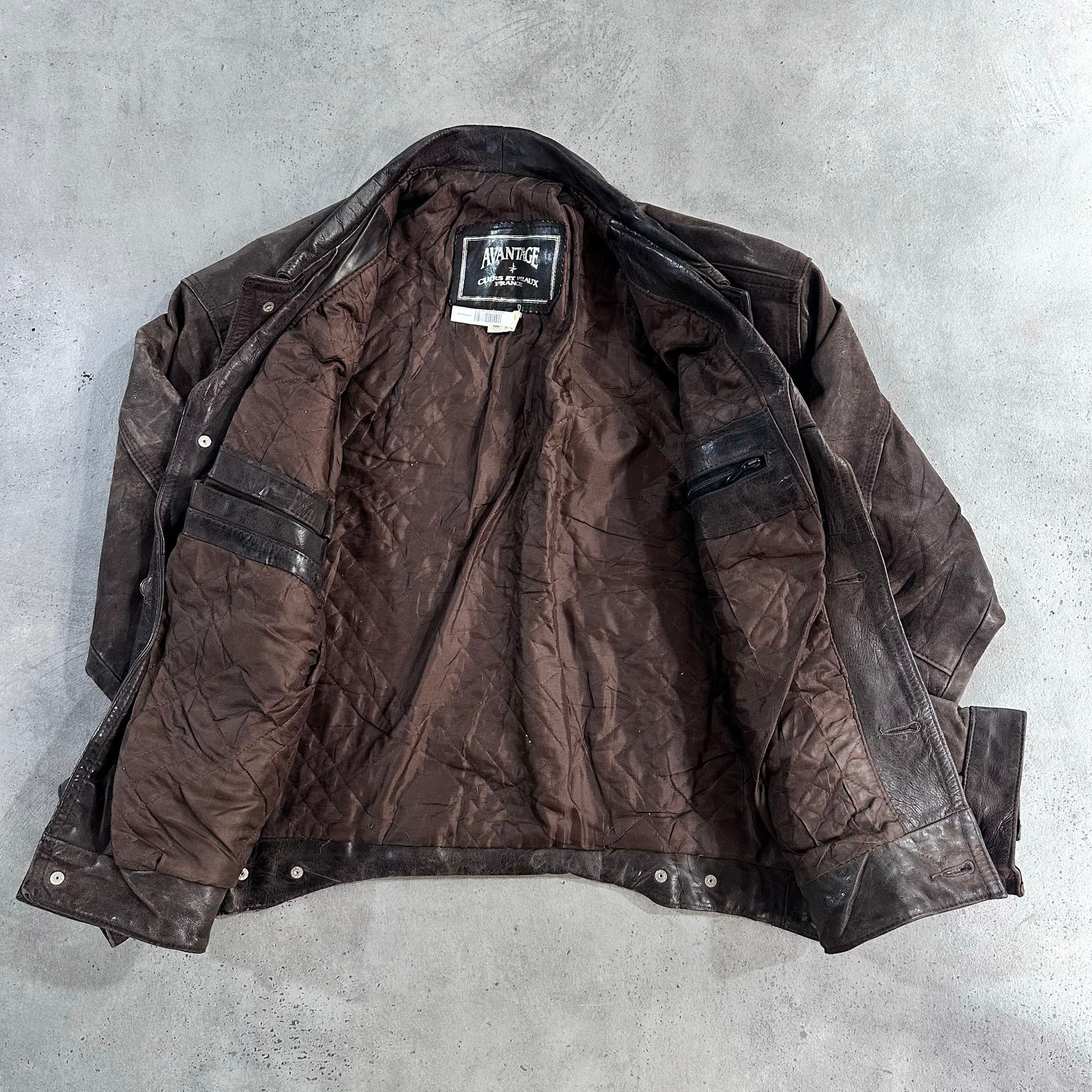 Vintage 70s-90s France Leather Jackets
