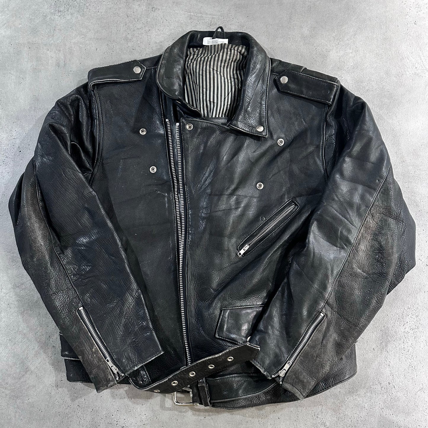 Vintage 70s-90s Double Rider Leather Jackets