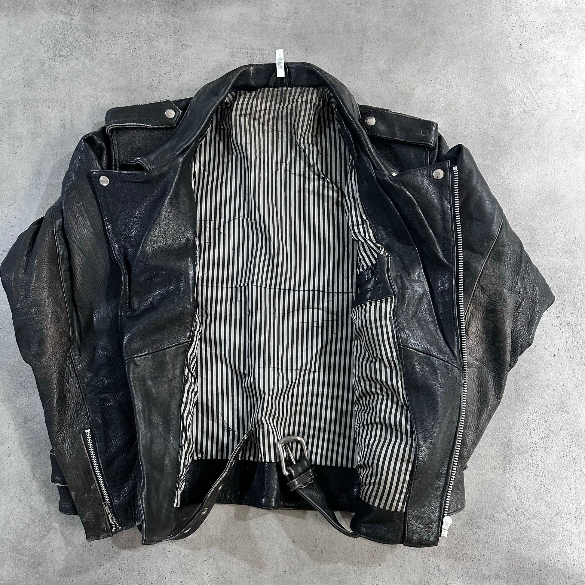Vintage 70s-90s Double Rider Leather Jackets