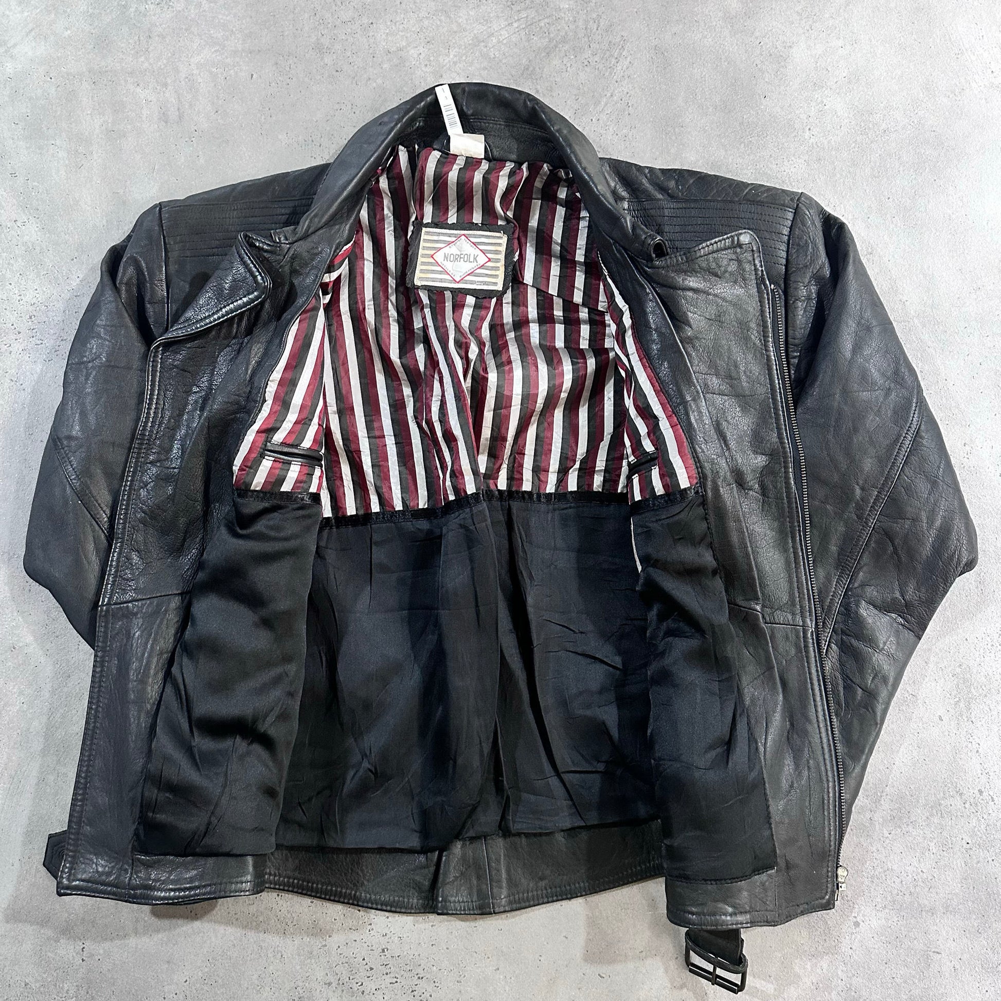 Vintage 70s-90s Germany Double Rider Leather Jackets