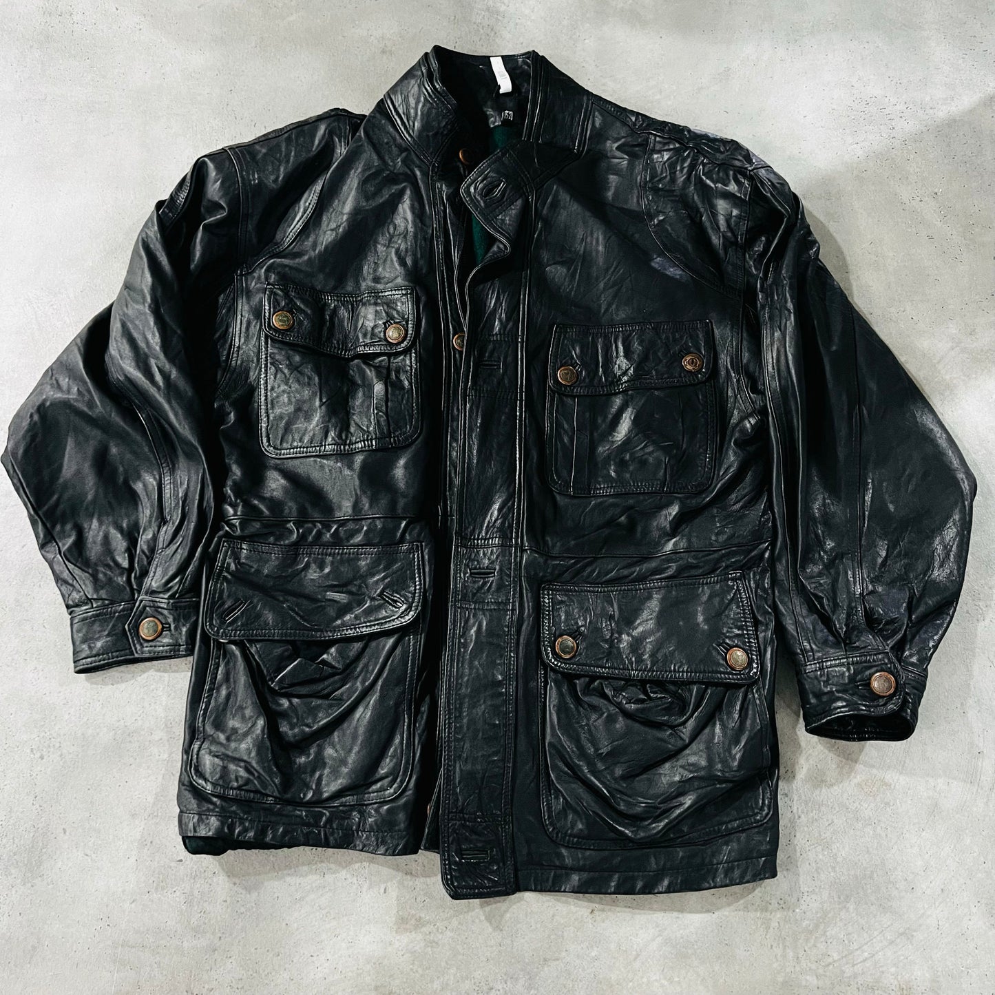 Vintage 70s-90s Germany Bavaria Mid-Length Leather Jackets