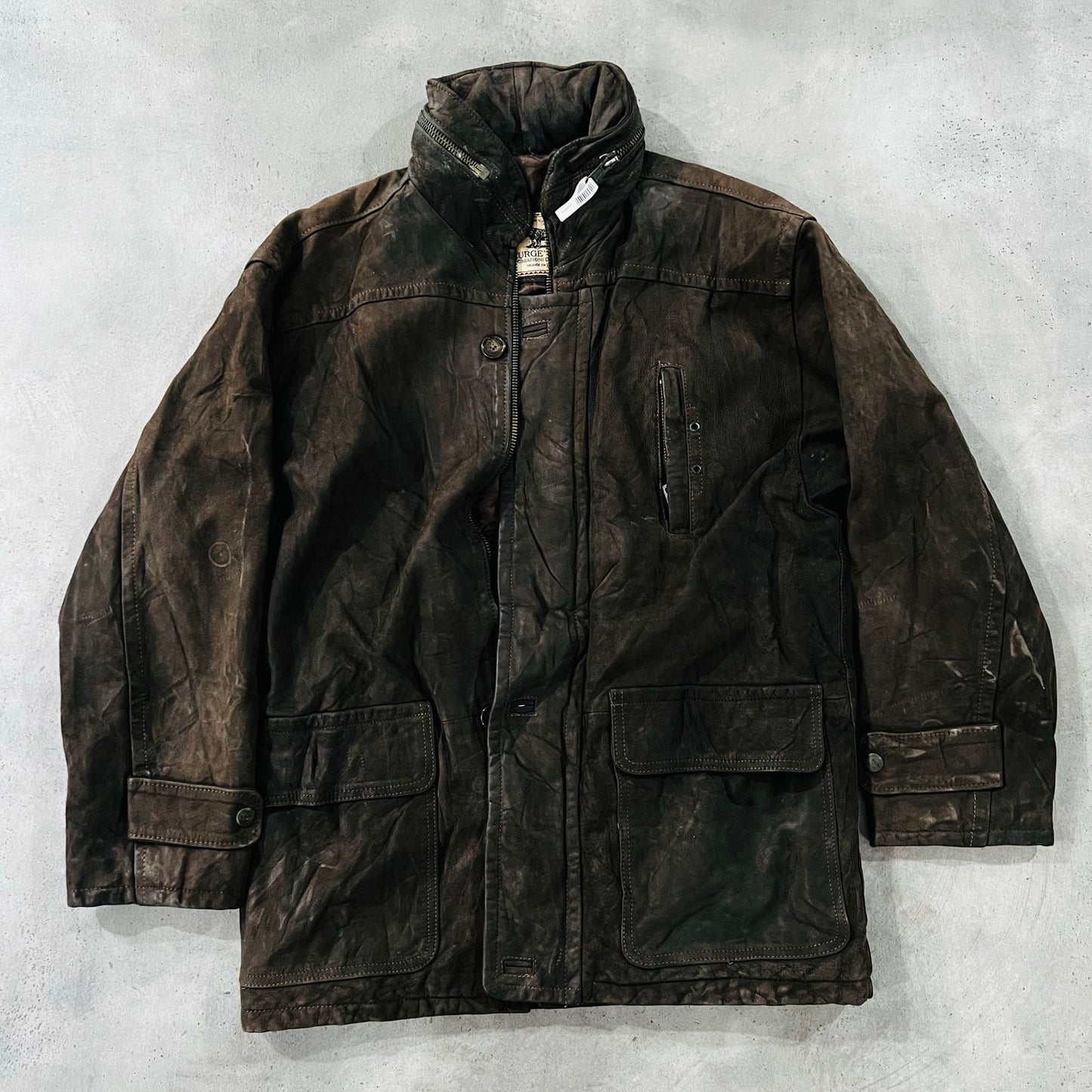 Vintage 70s-90s Italy Mid-Length Leather Jackets