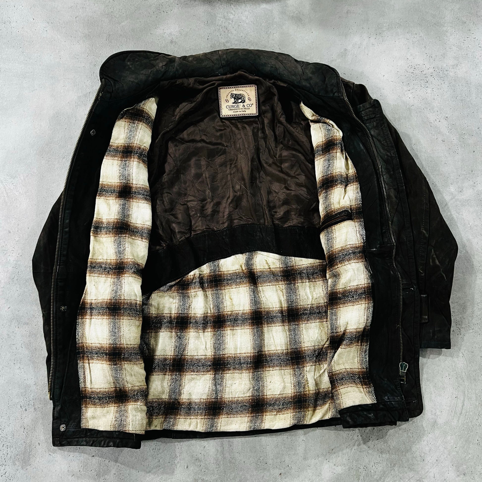 Vintage 70s-90s Italy Mid-Length Leather Jackets