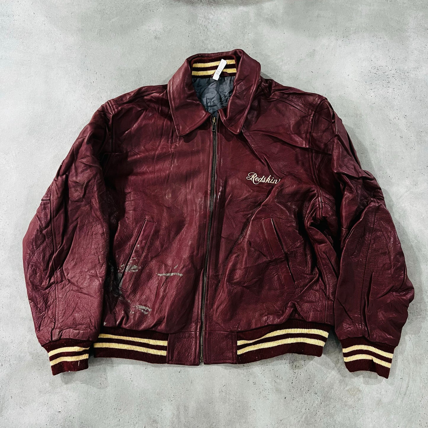 Vintage 70s-90s Redskins Retro Flight Leather Jackets