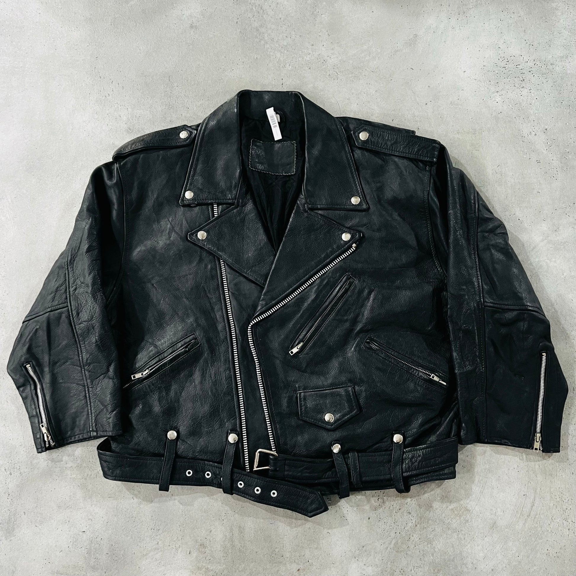 Vintage 70s-90s Double Rider Leather Jackets