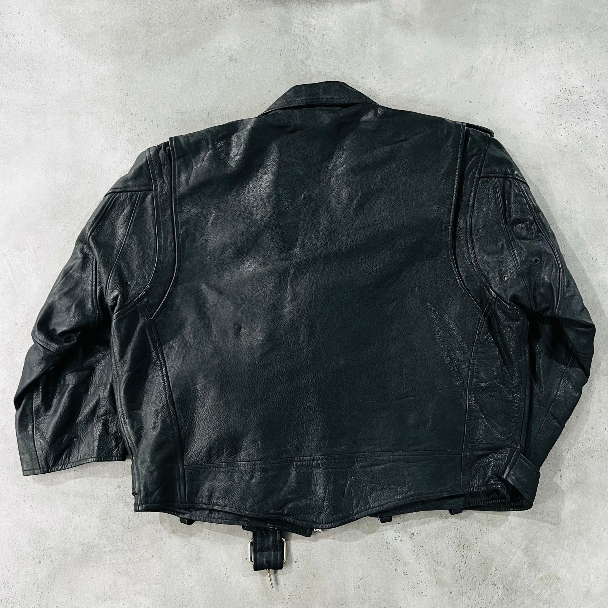 Vintage 70s-90s Double Rider Leather Jackets