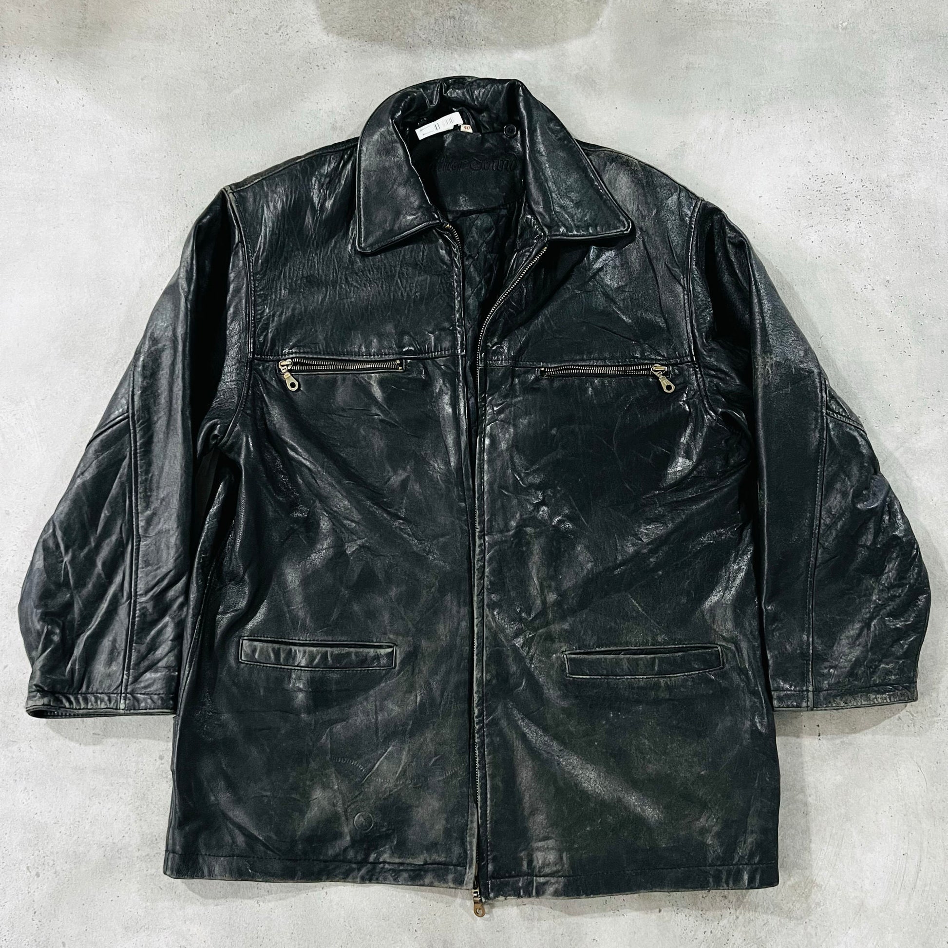 Vintage 70s-90s Germany Mid-Length Leather Jackets